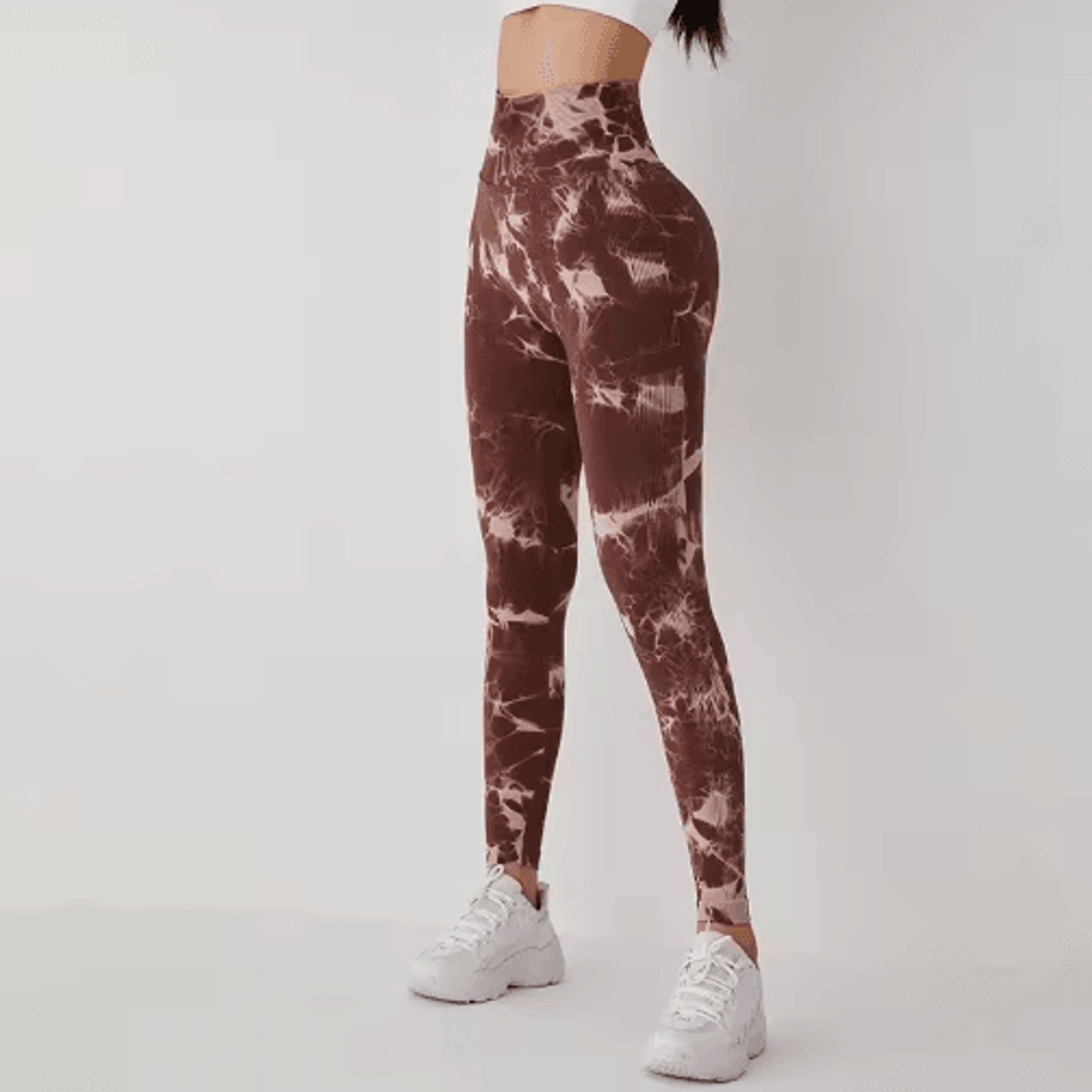 TieDye ButtLifting Yoga Leggings  High Waist SlimFit Fitness Leggings 5