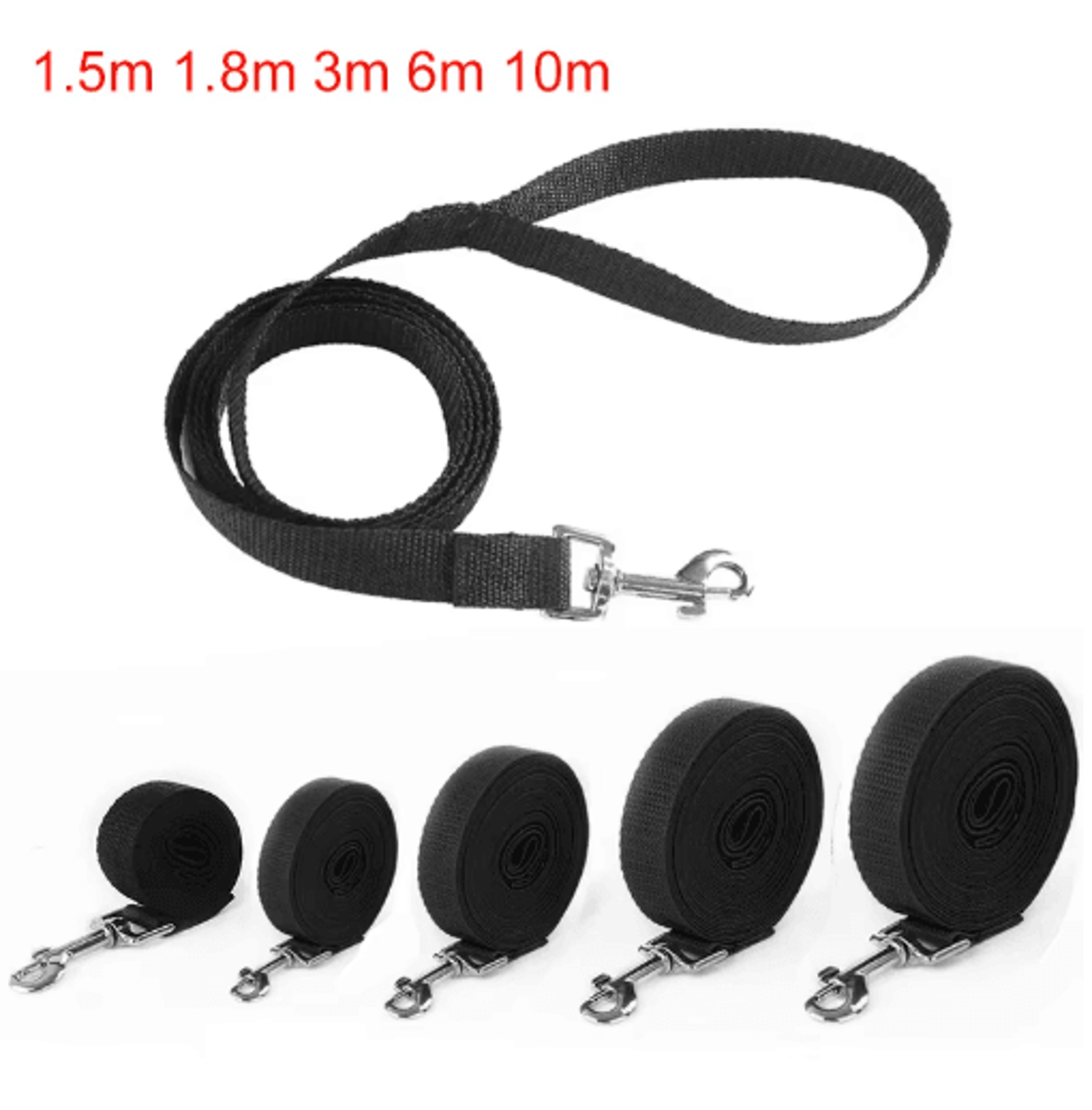 Extra Long Nylon Dog Training Leash For Outdoor Training  Walking 10m15m20m 6