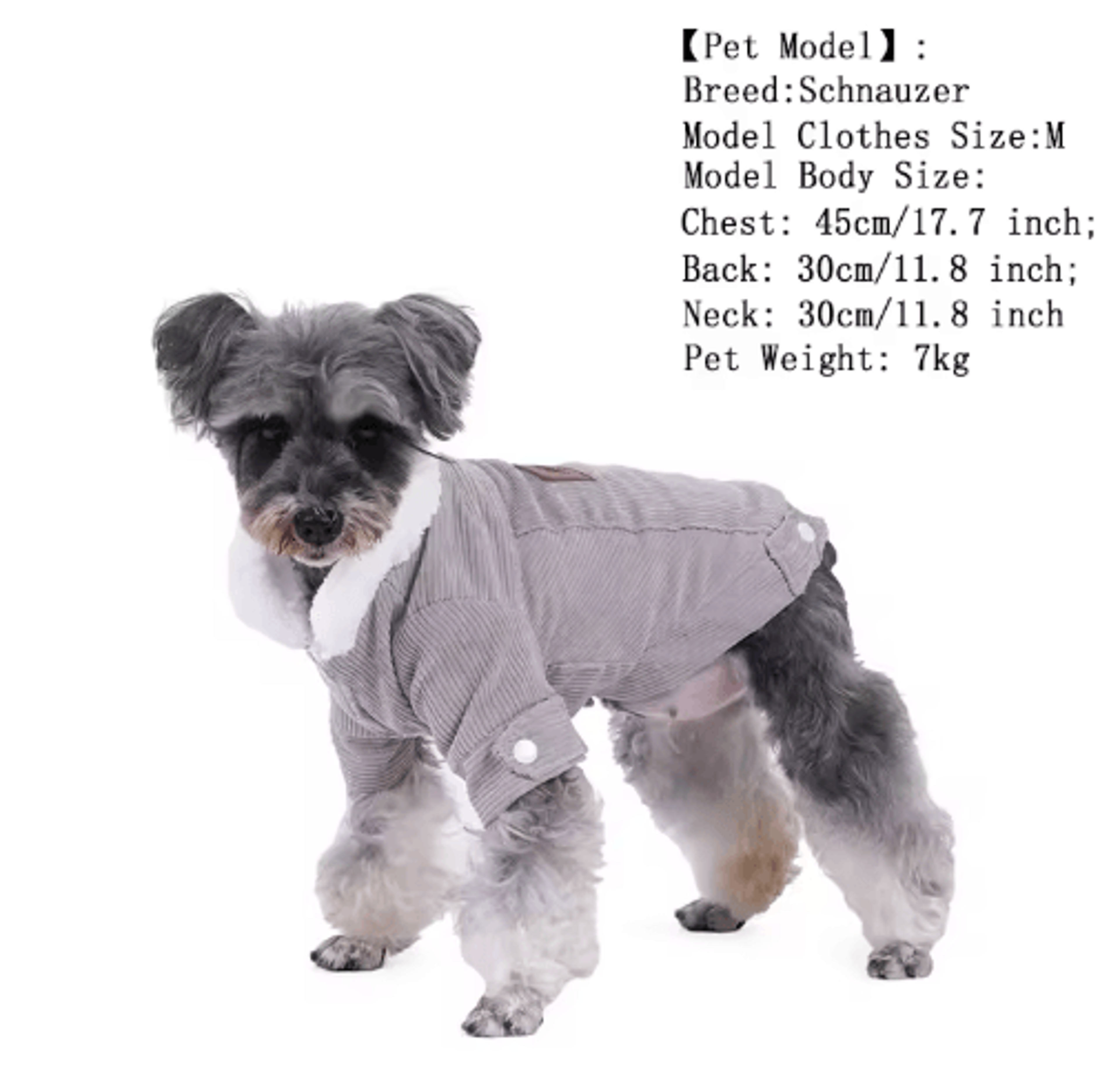 Warm Fleece Winter Dog Jacket For Small  Medium Dogs 4