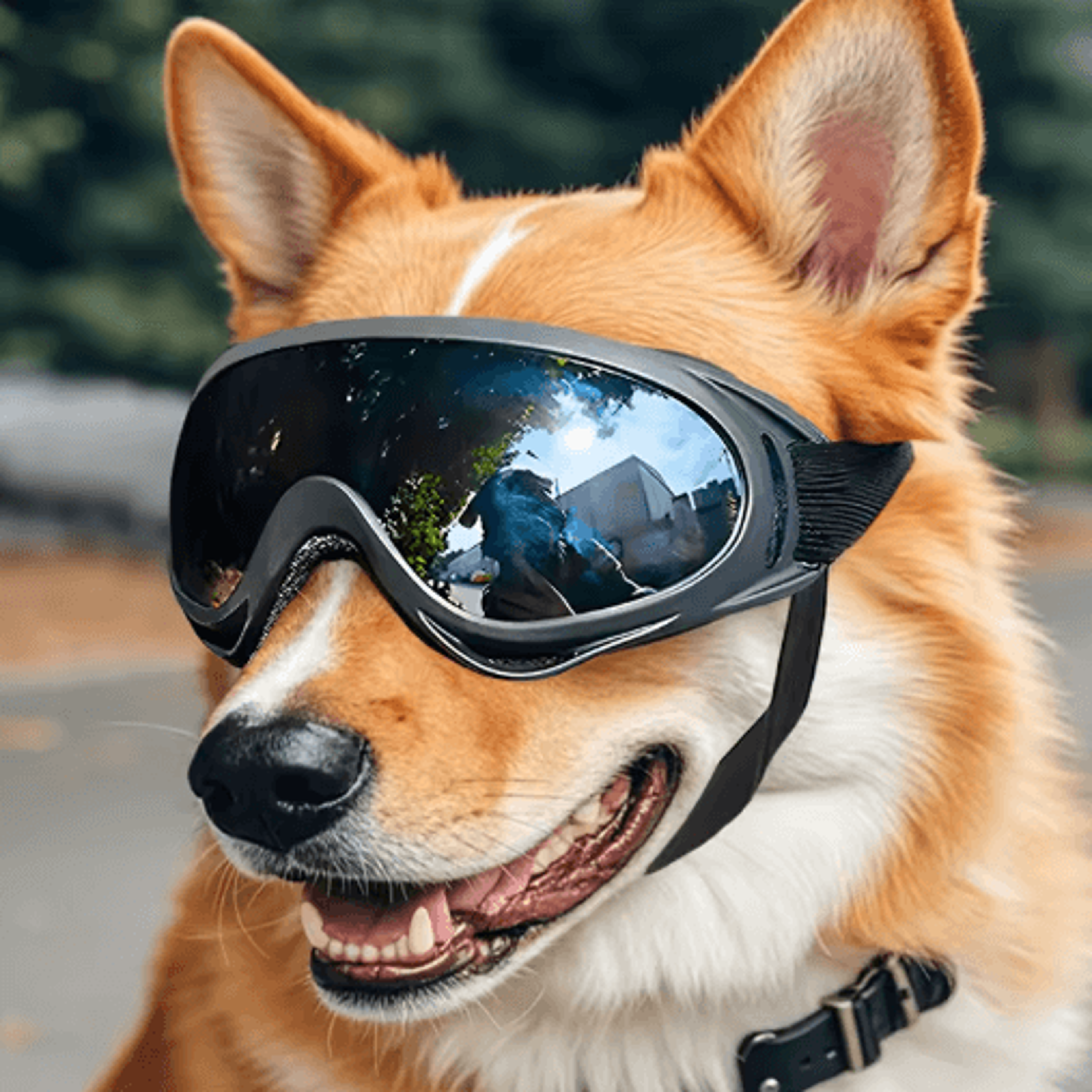 UV Protection Dog Goggles For Large Dogs  Windproof Outdoor Pet Sunglasses 0