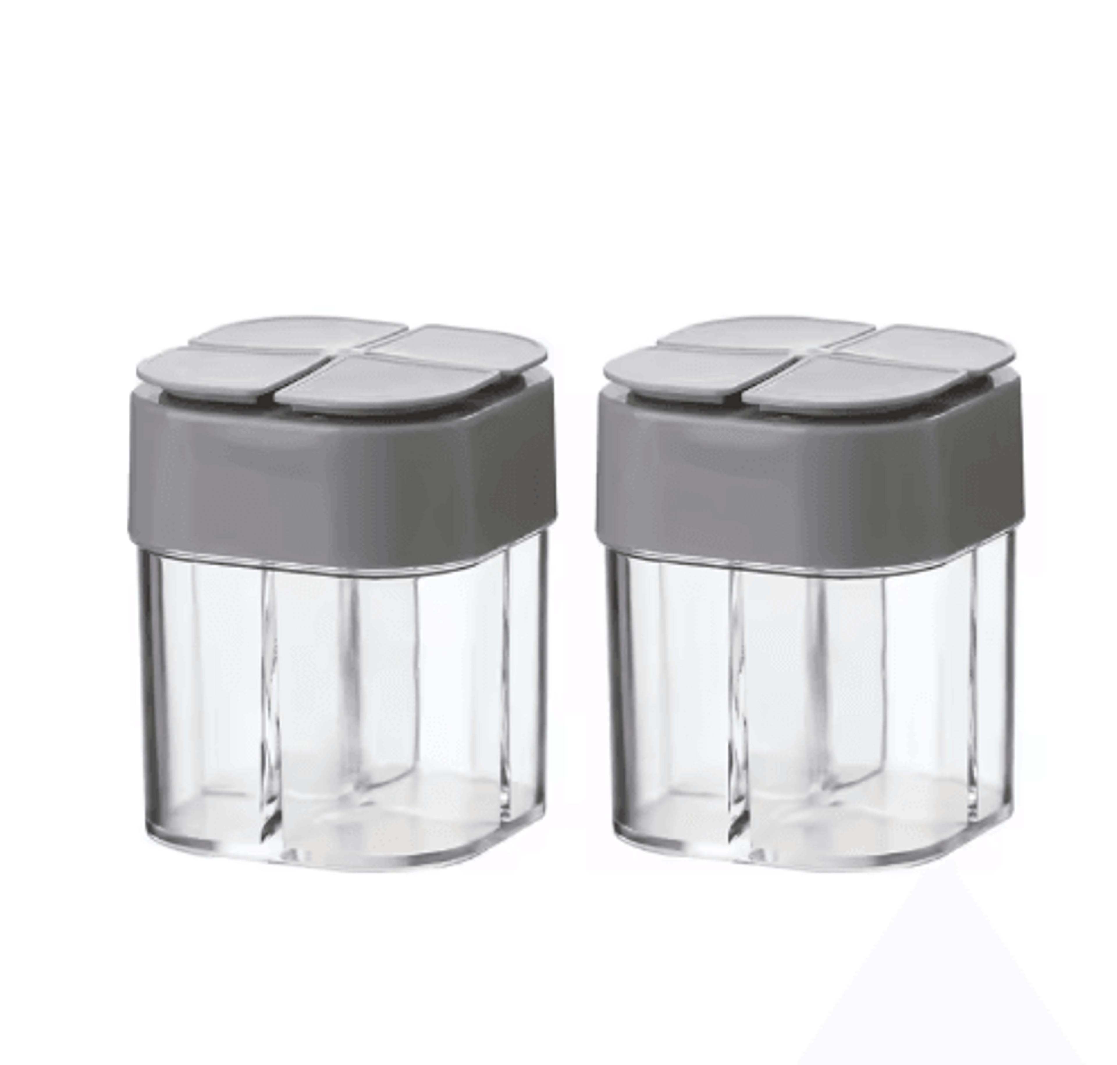 Portable Spice Container Set With Salt And Pepper Shaker 3