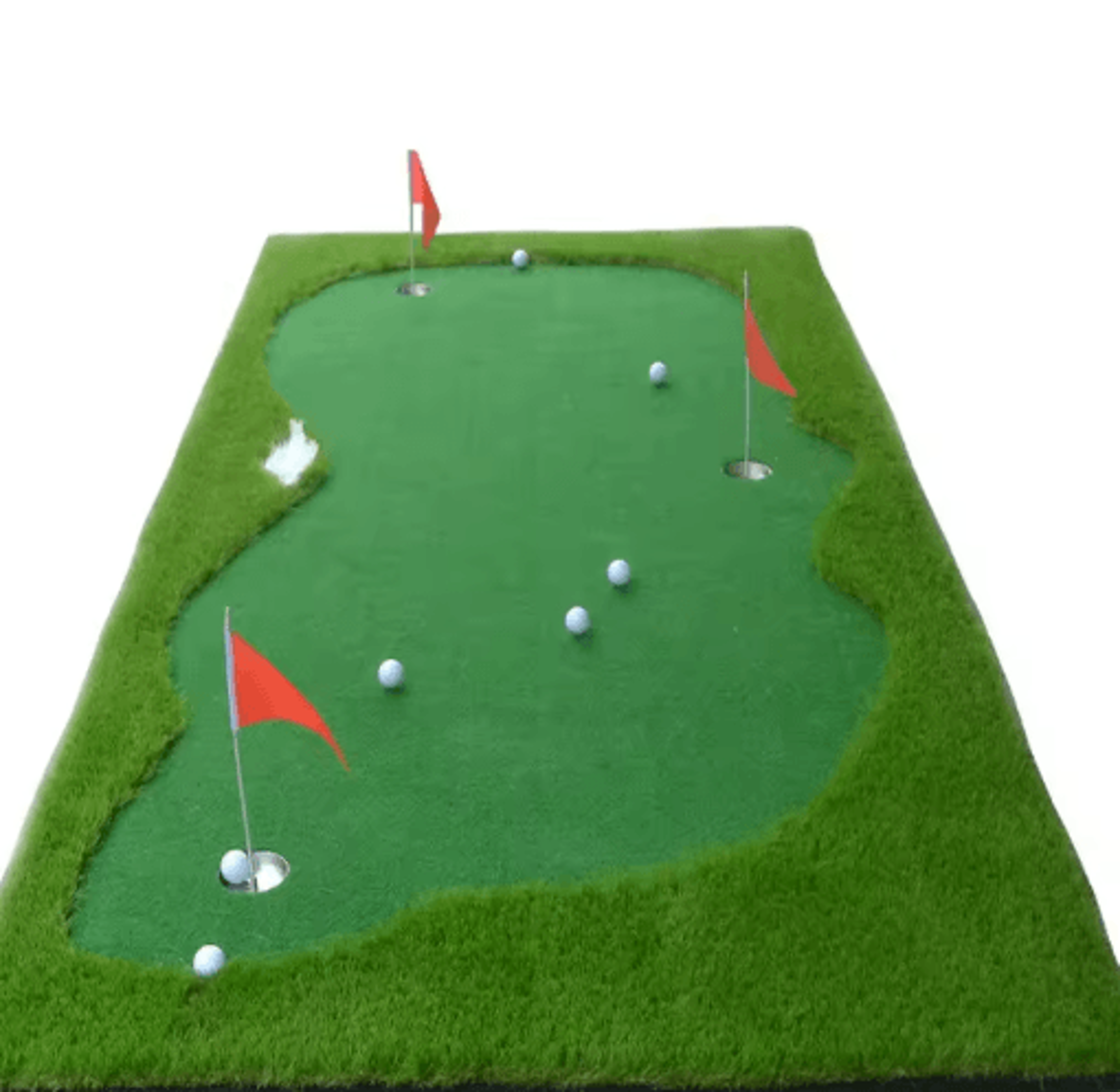 PGM ProGreen Golf Putting Mat  Large Indoor Putting Green 100by300cm Training Mat 1