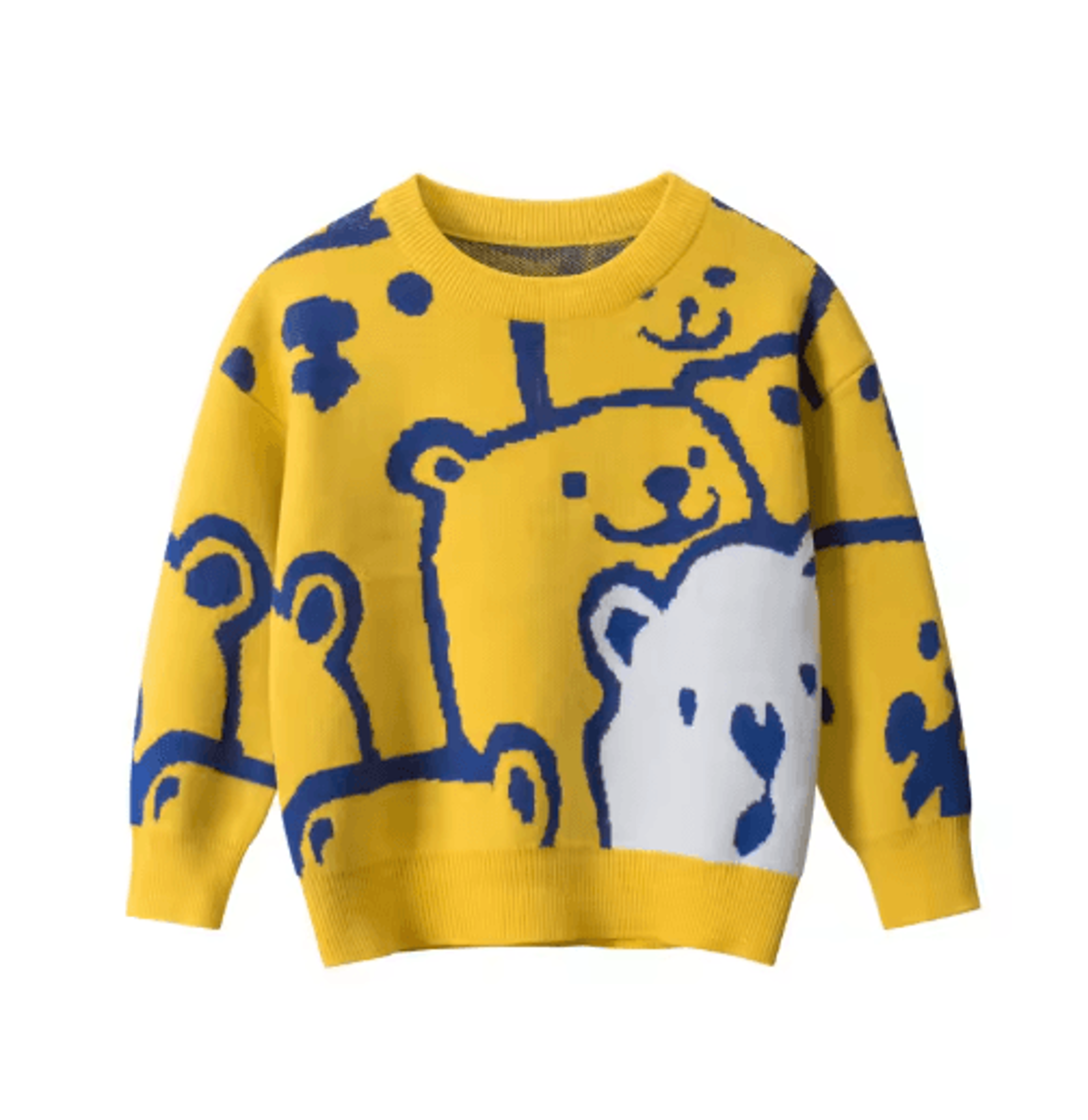 CozyCharm Kids Knit Pullover Sweater  Soft Toddler Knit Sweater For Boys  Girls 1
