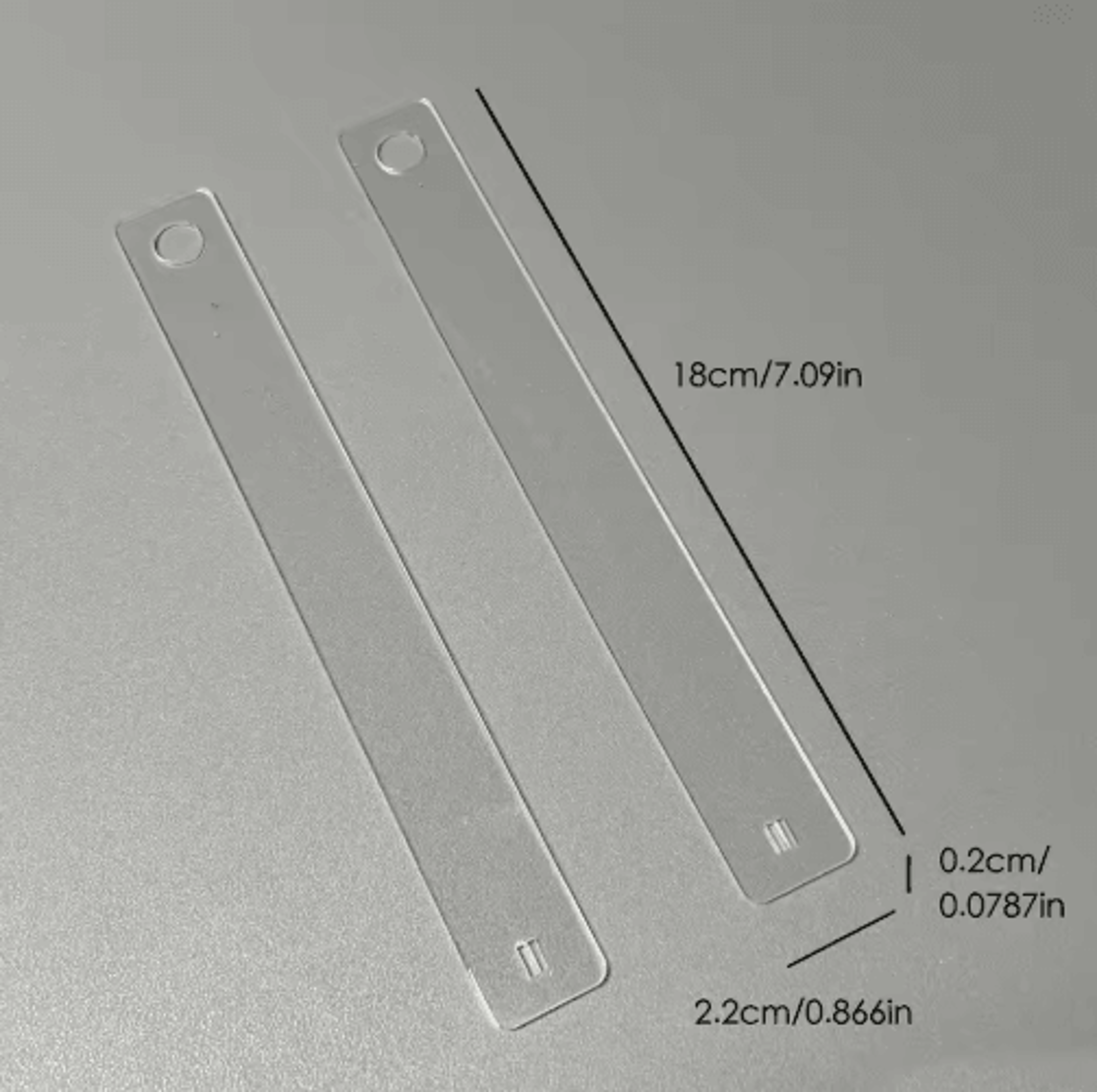 ClayMeasure Acrylic Thickness Gauge  Precision Clay Thickness Tool For Pottery 1