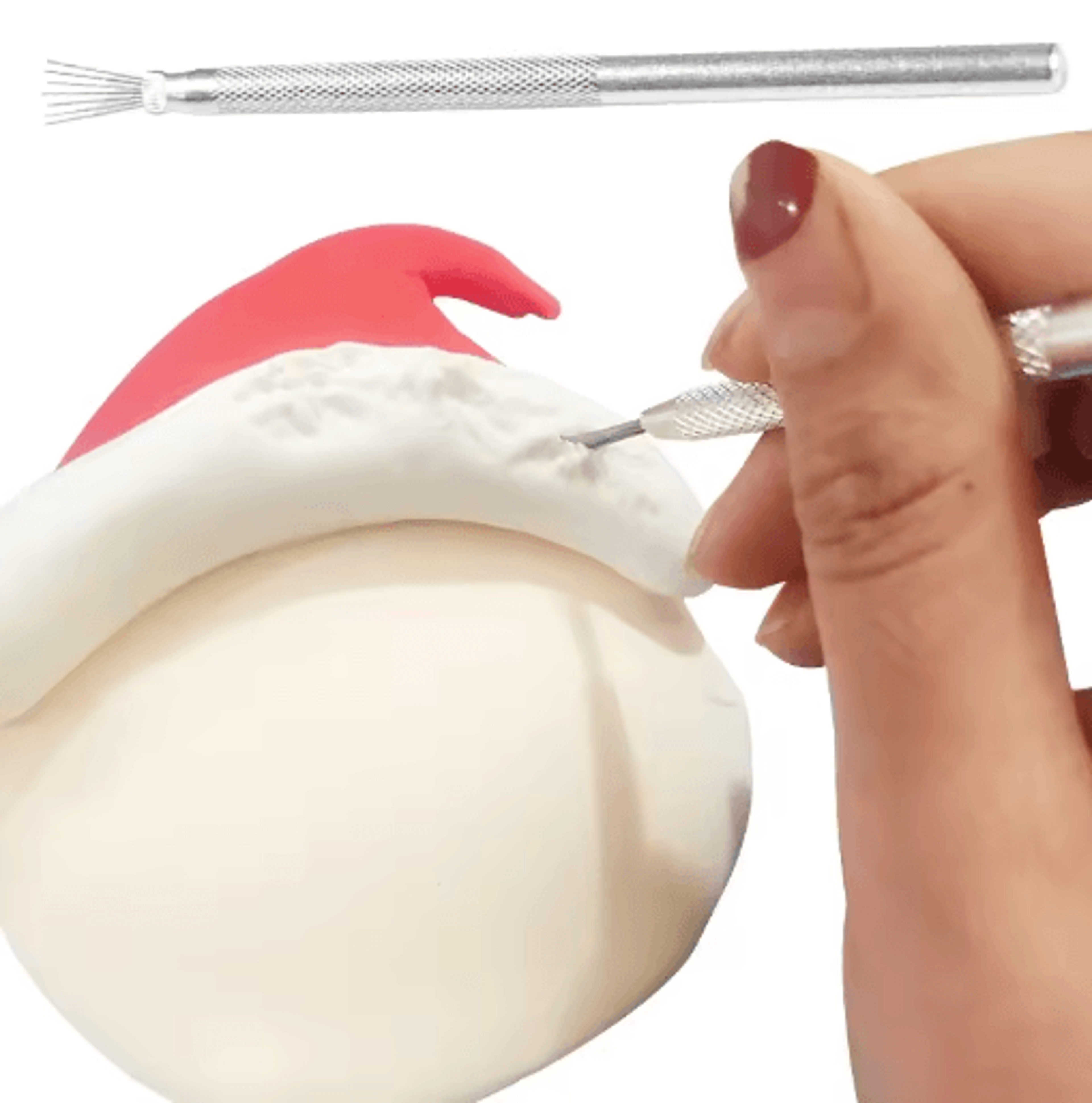 FeatherLine Clay Texture Tool  Precision 7 Pin Clay Tool For Sculpting  Detailing 6