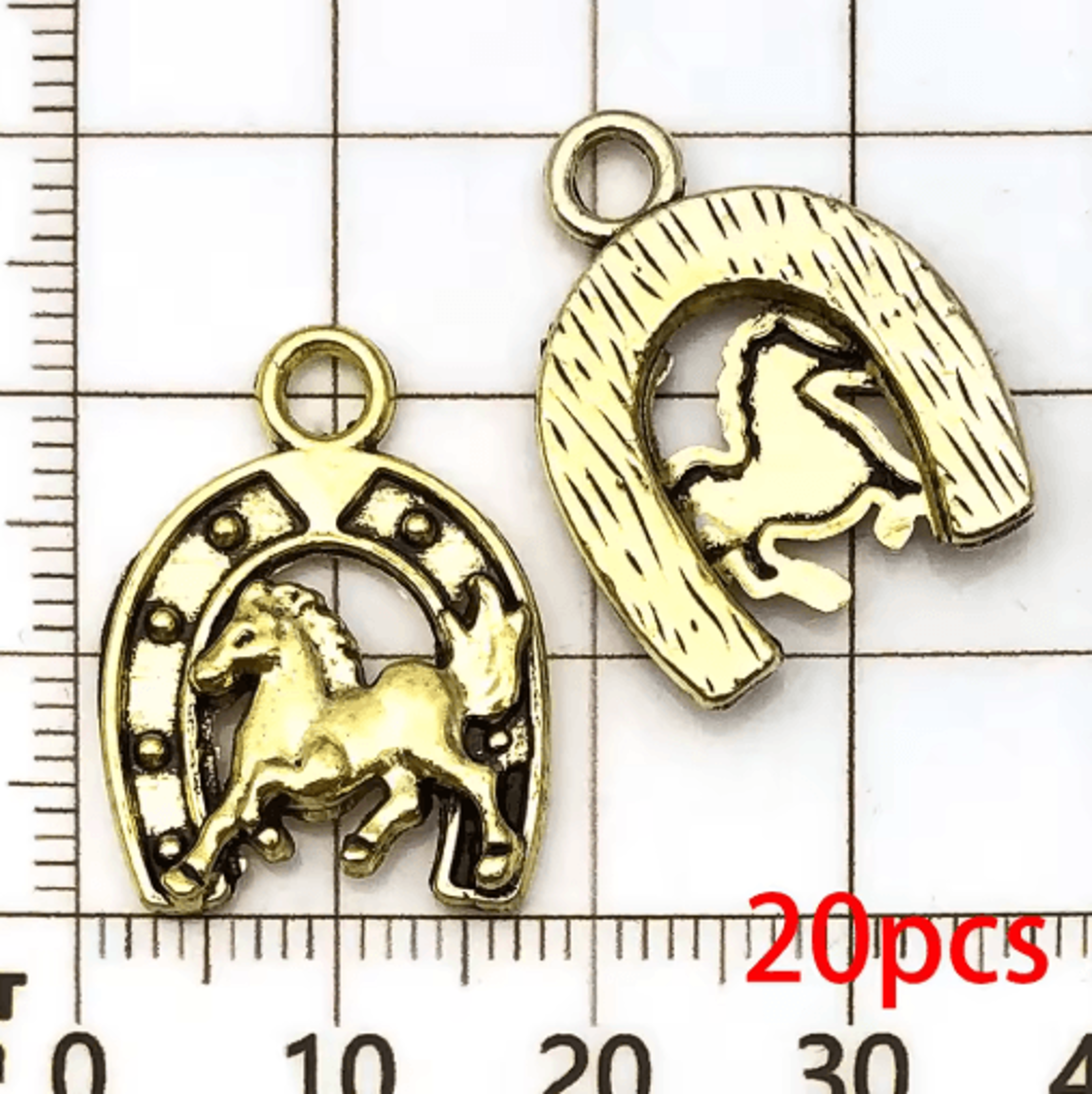 20pcs Western Cowboy Charms Set  Horseshoe Cactus Hat  Boots DIY Jewelry Pendants 3