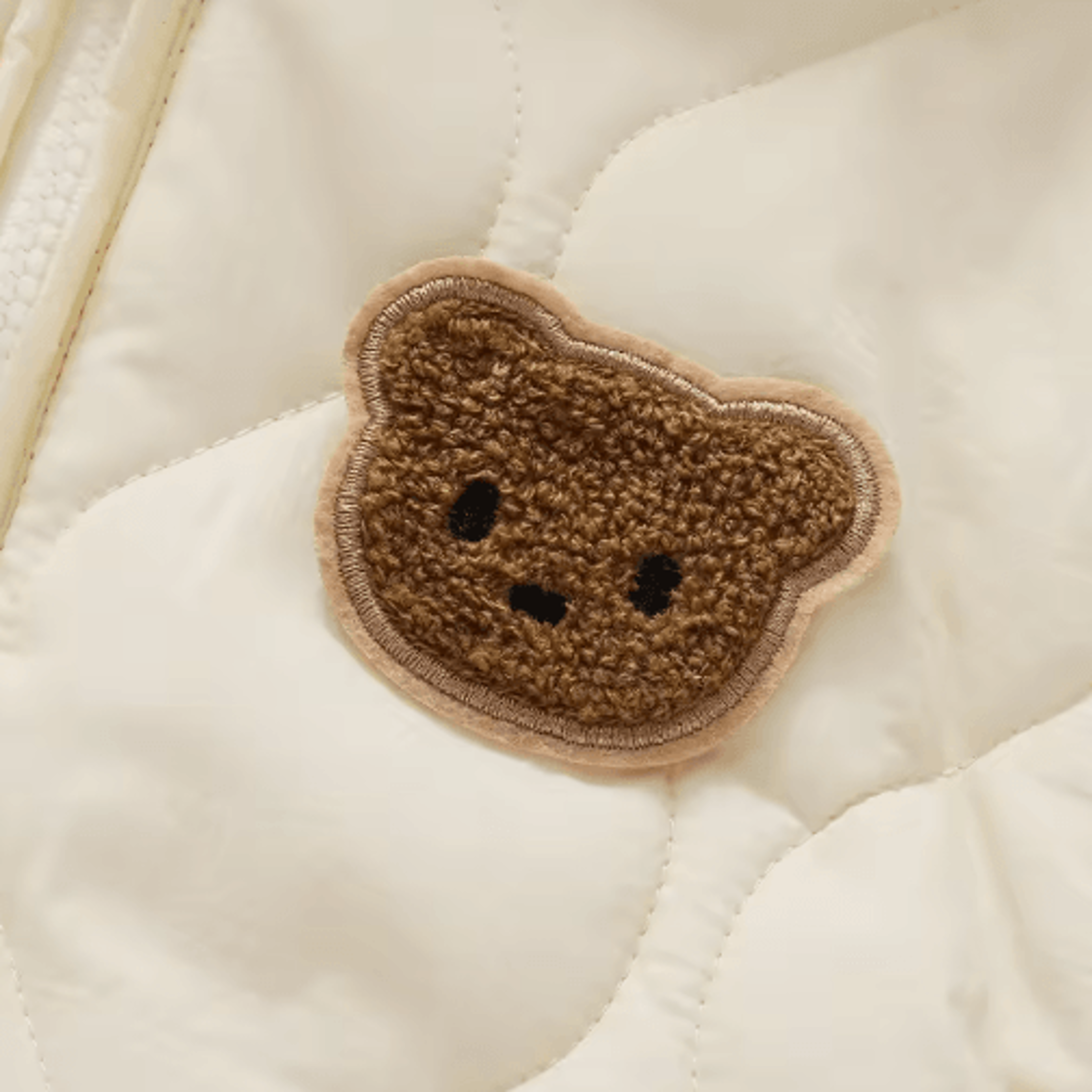 Fur Lined Bear Baby Snowsuit  Warm Winter Romper For Infants  Toddlers 5