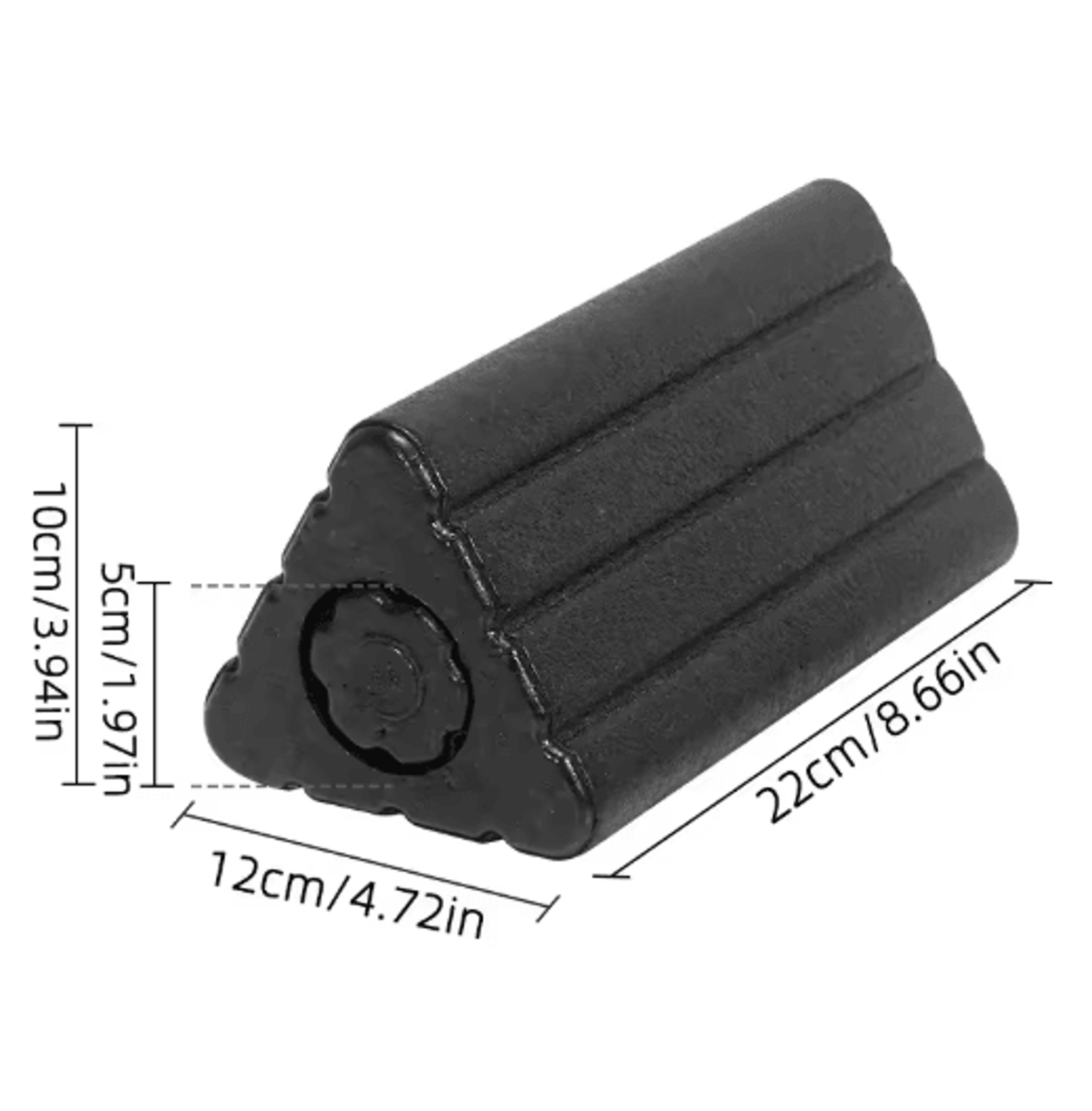 High Density Triangle Yoga Block And Foam Roller For Balance Stretching  Core Training 8