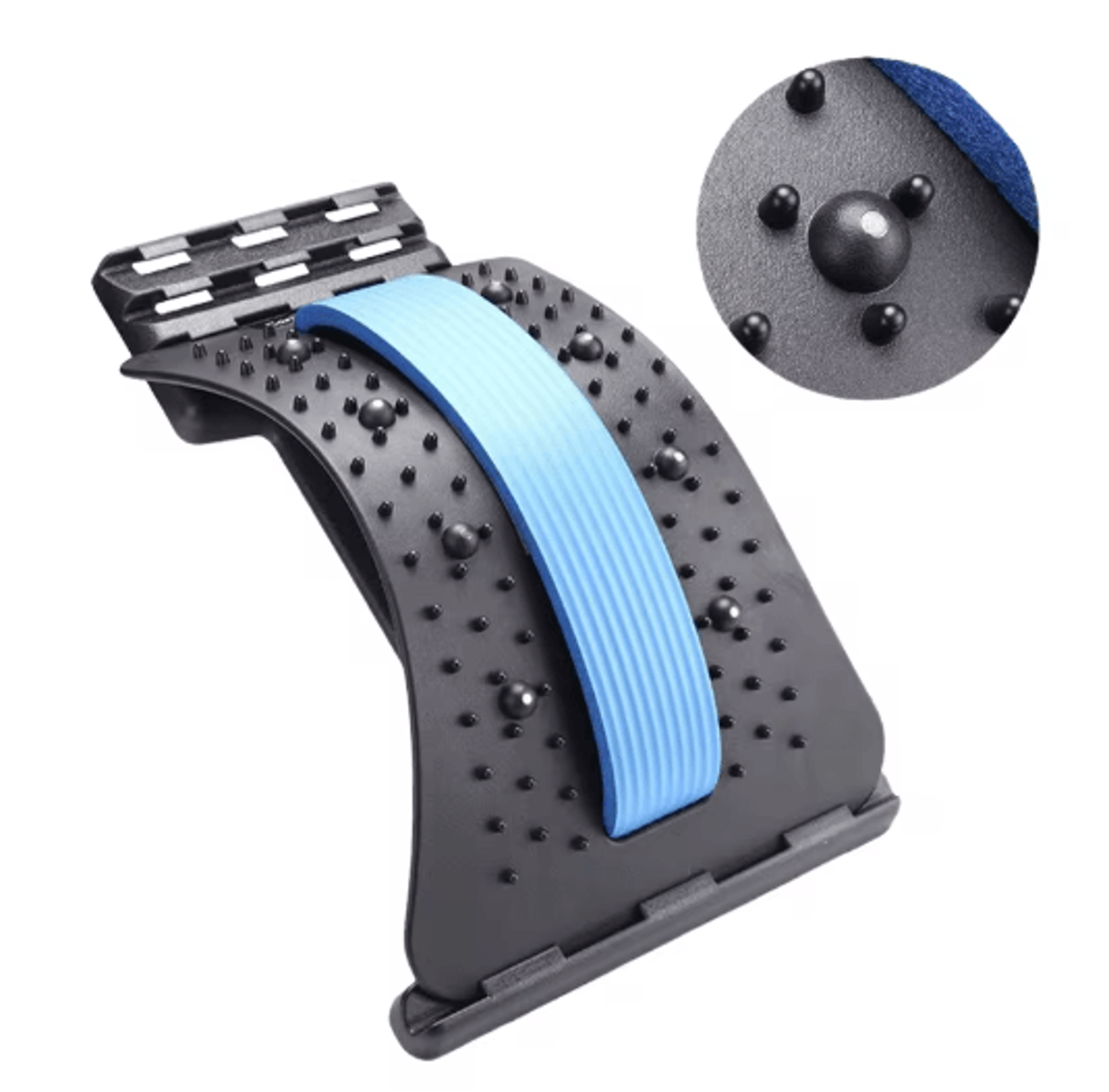 Adjustable Back Stretcher For Lumbar Support Spine Alignment  Pain Relief 3