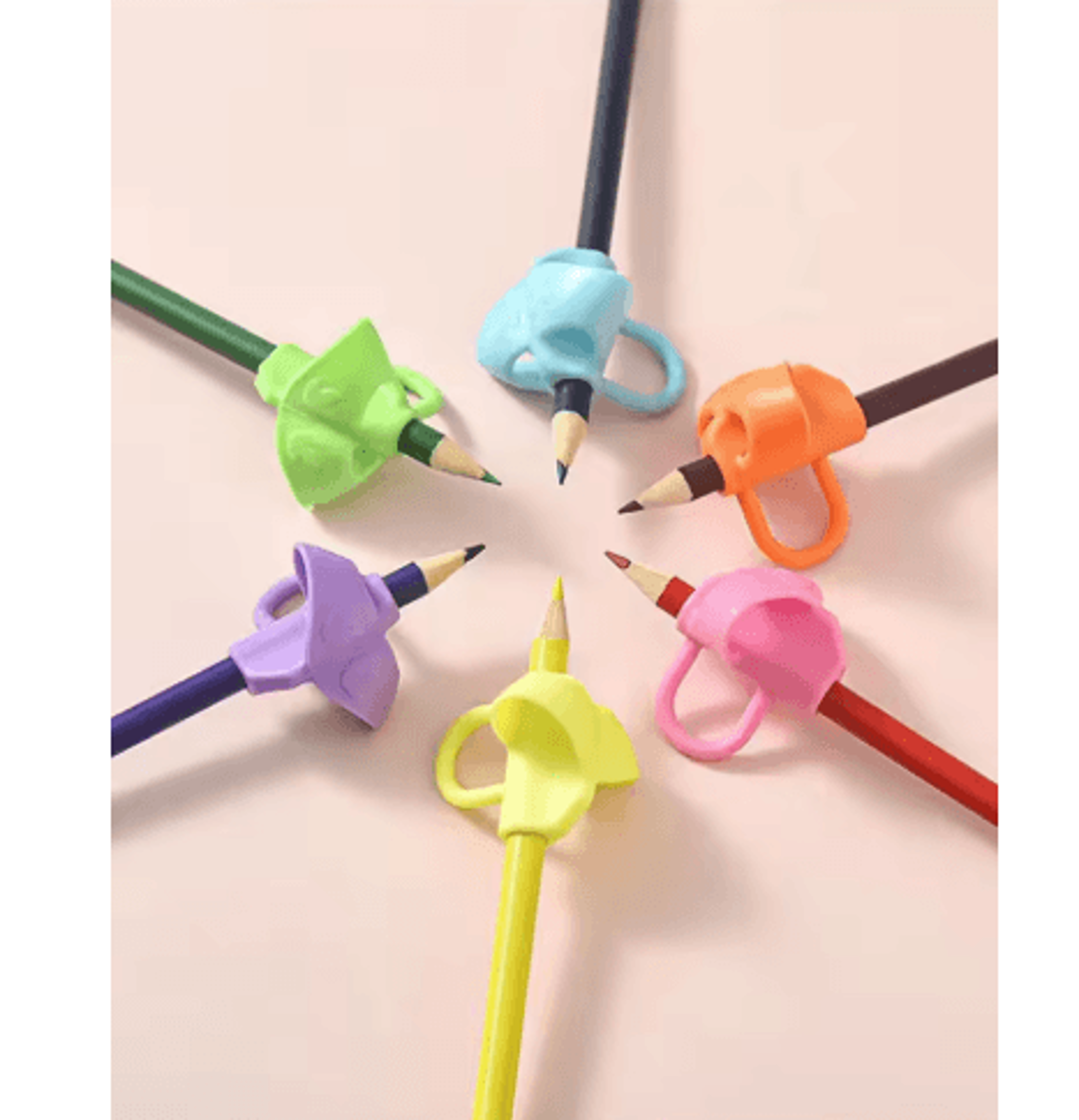 20PCS ThreeFinger Pencil Grip Set  Handwriting Correction  Posture Training Aid 1