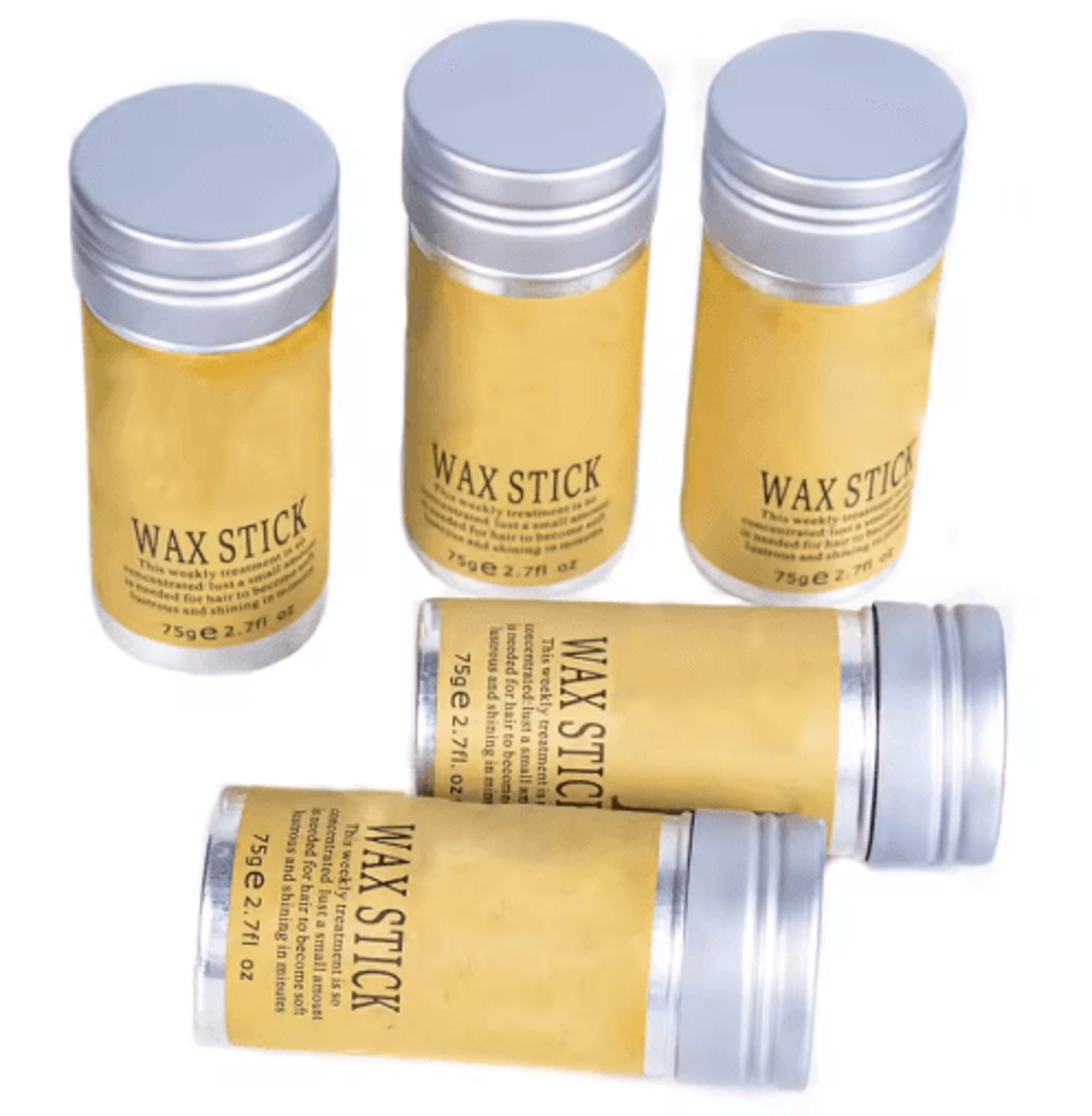 Sleek Finish Hair Wax Stick  AntiFrizz Edge Control  Styling Essential 5