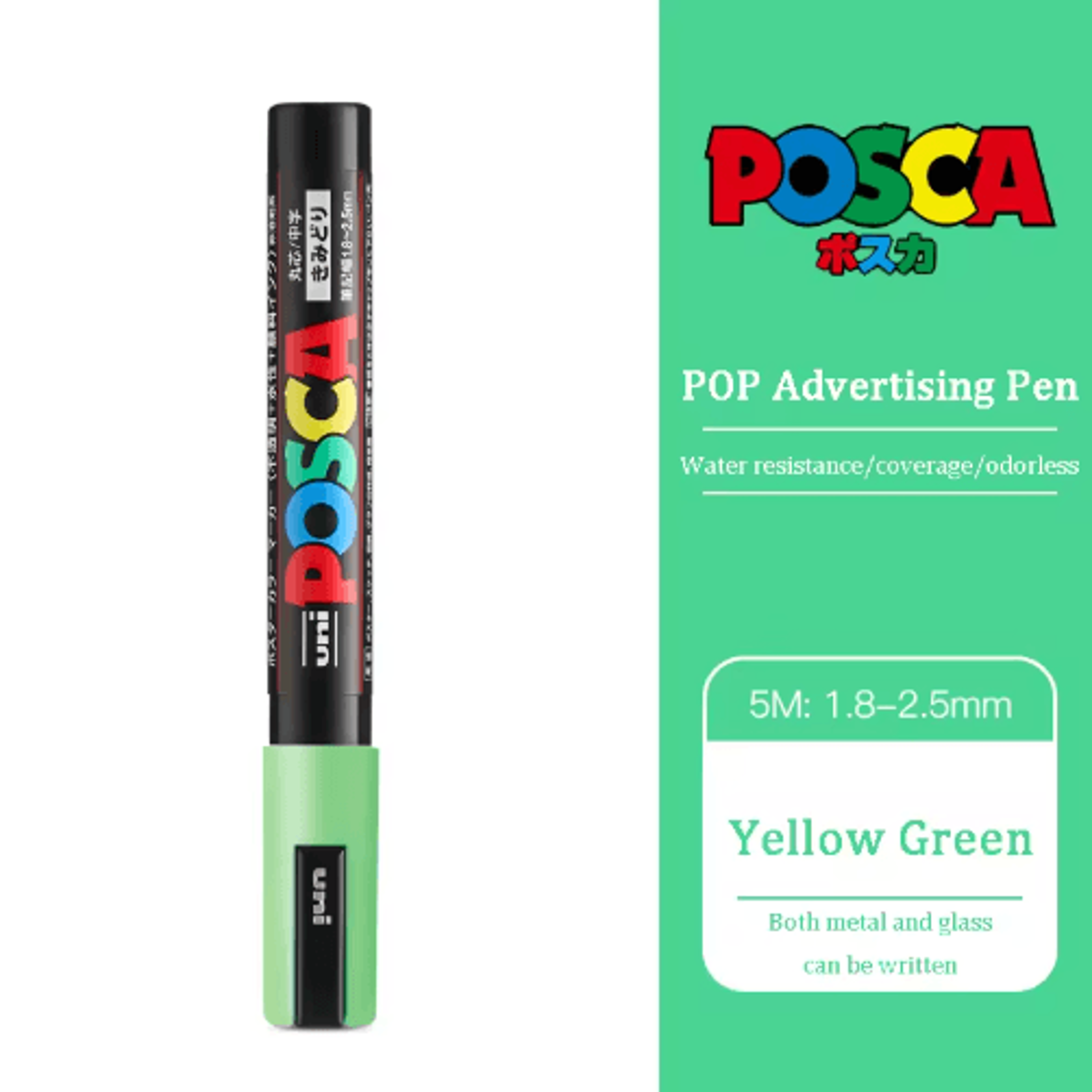 Uni POSCA Acrylic Marker Set PC5M  MultiSurface Paint Pens 29 Colors 17
