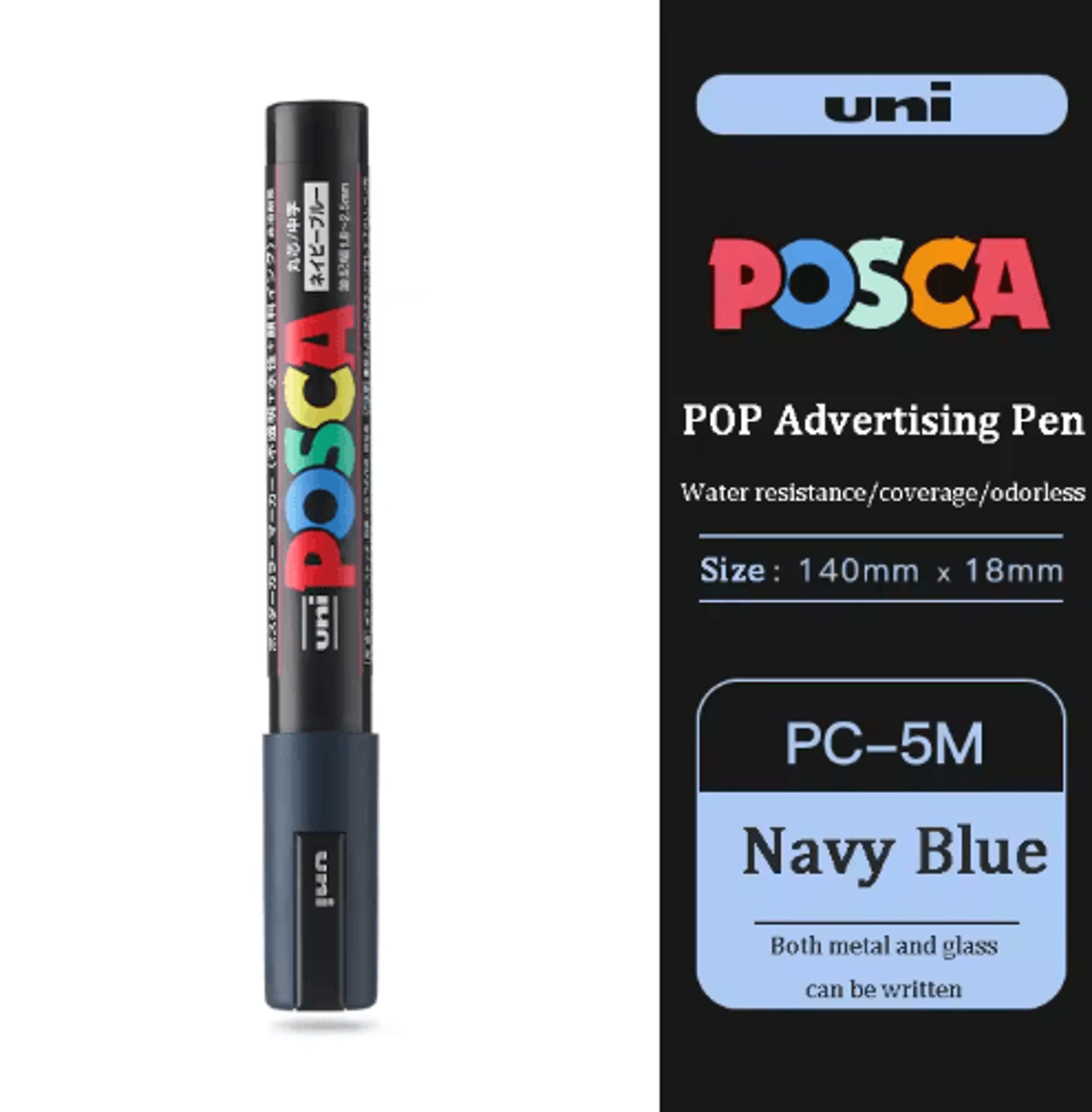 Uni POSCA Acrylic Marker Set PC5M  MultiSurface Paint Pens 29 Colors 19