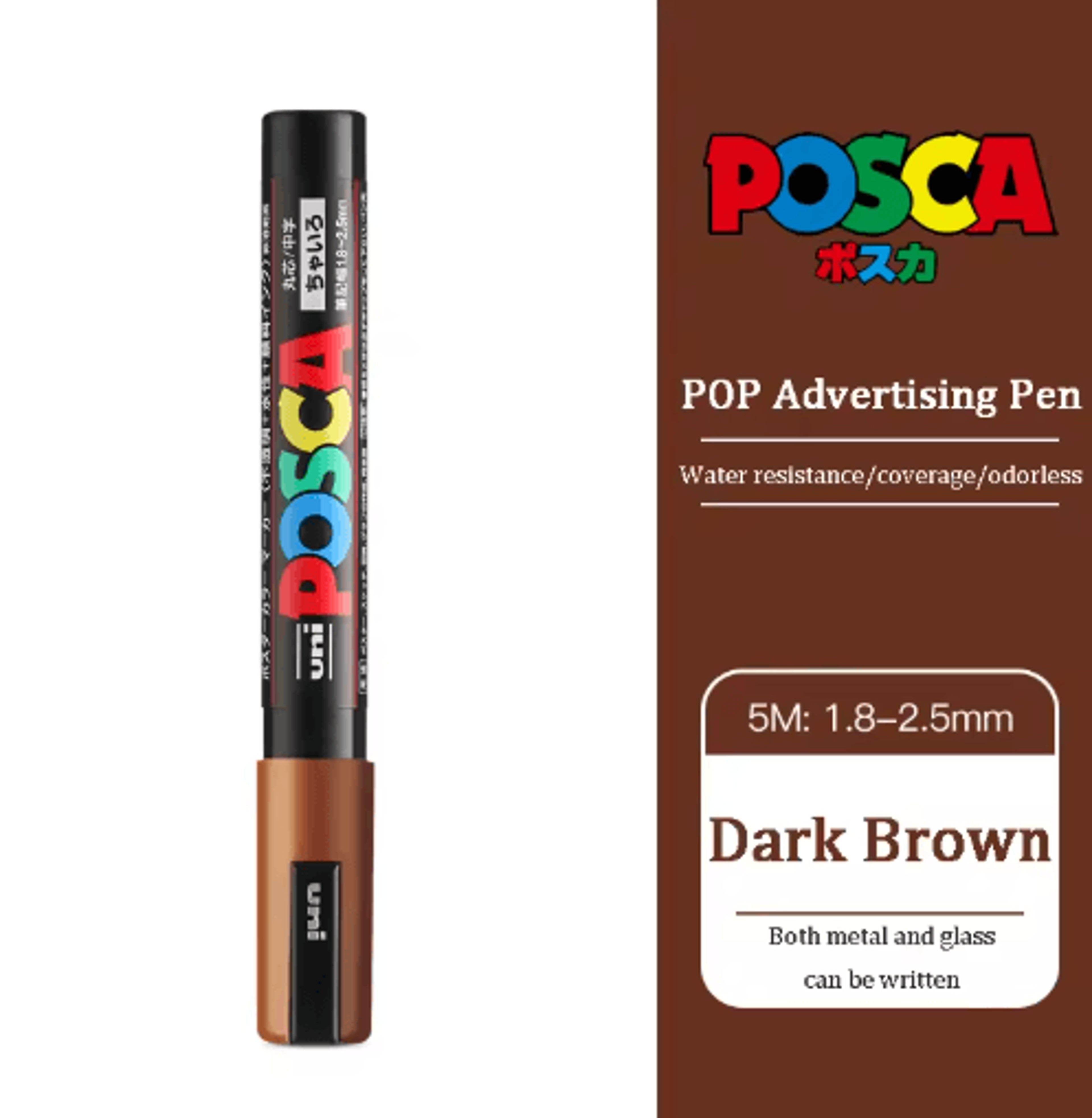 Uni POSCA Acrylic Marker Set PC5M  MultiSurface Paint Pens 29 Colors 29