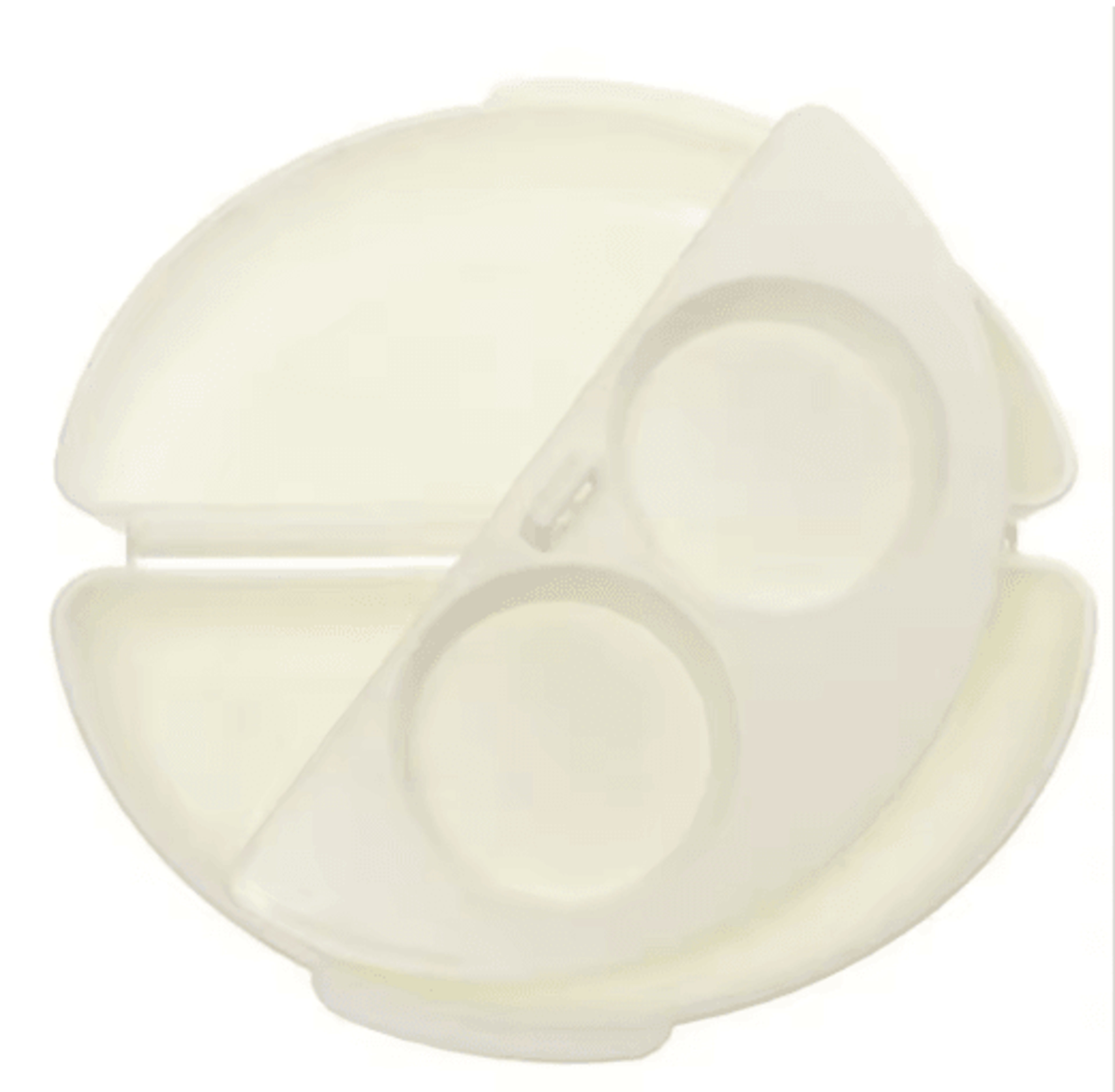 QuickCook Microwave Egg Cooker Omelette Maker  Silicone Egg Poacher Tray 2