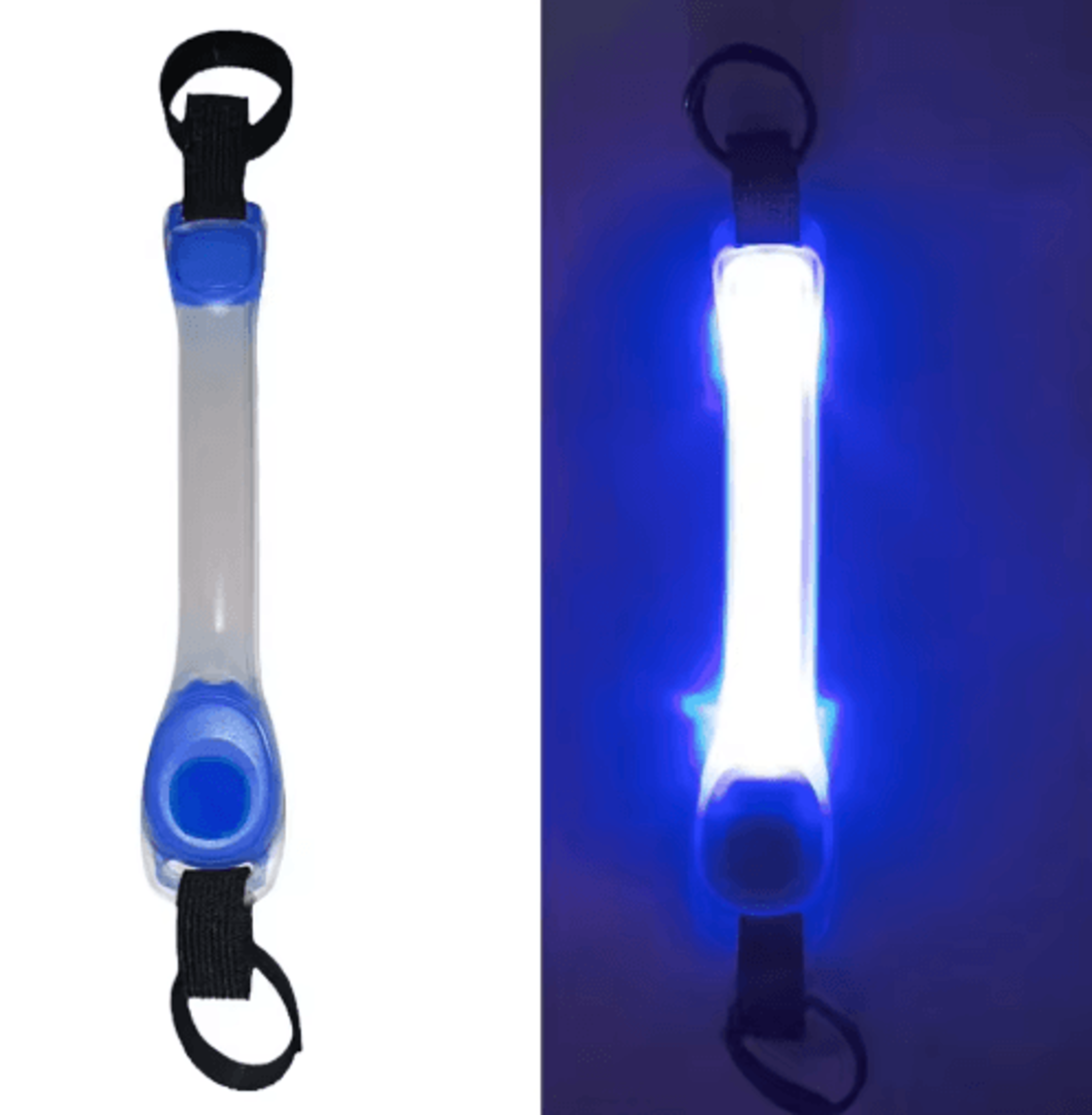 LED Glow Dog Collar  Harness  Waterproof Reflective Night Safety Gear 2