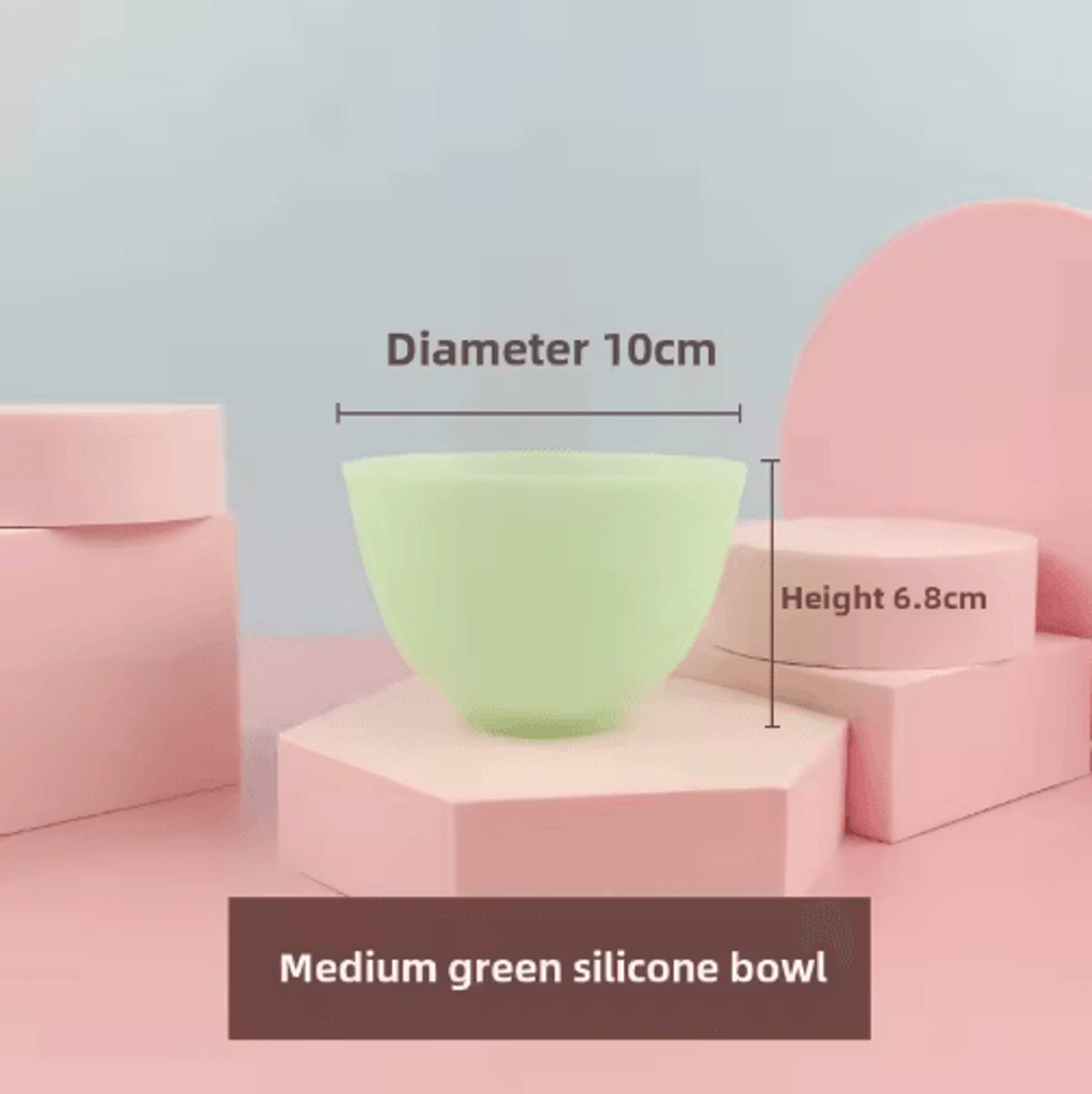 Reusable Silicone Mask Bowl For Easy DIY Face Mask Mixing 2