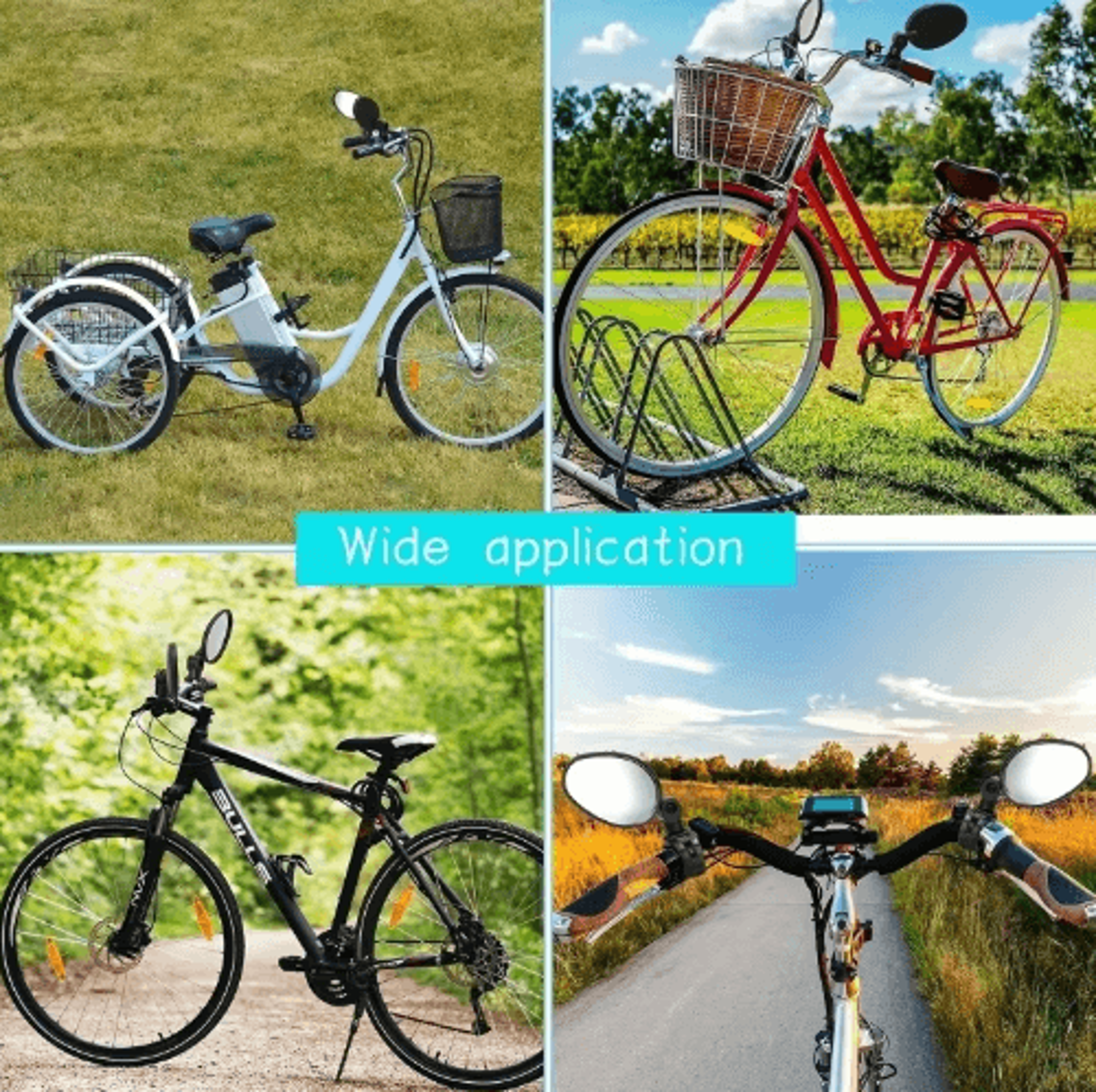 360 Rotatable Bike Rearview Mirror For Safer Cycling Visibility 4