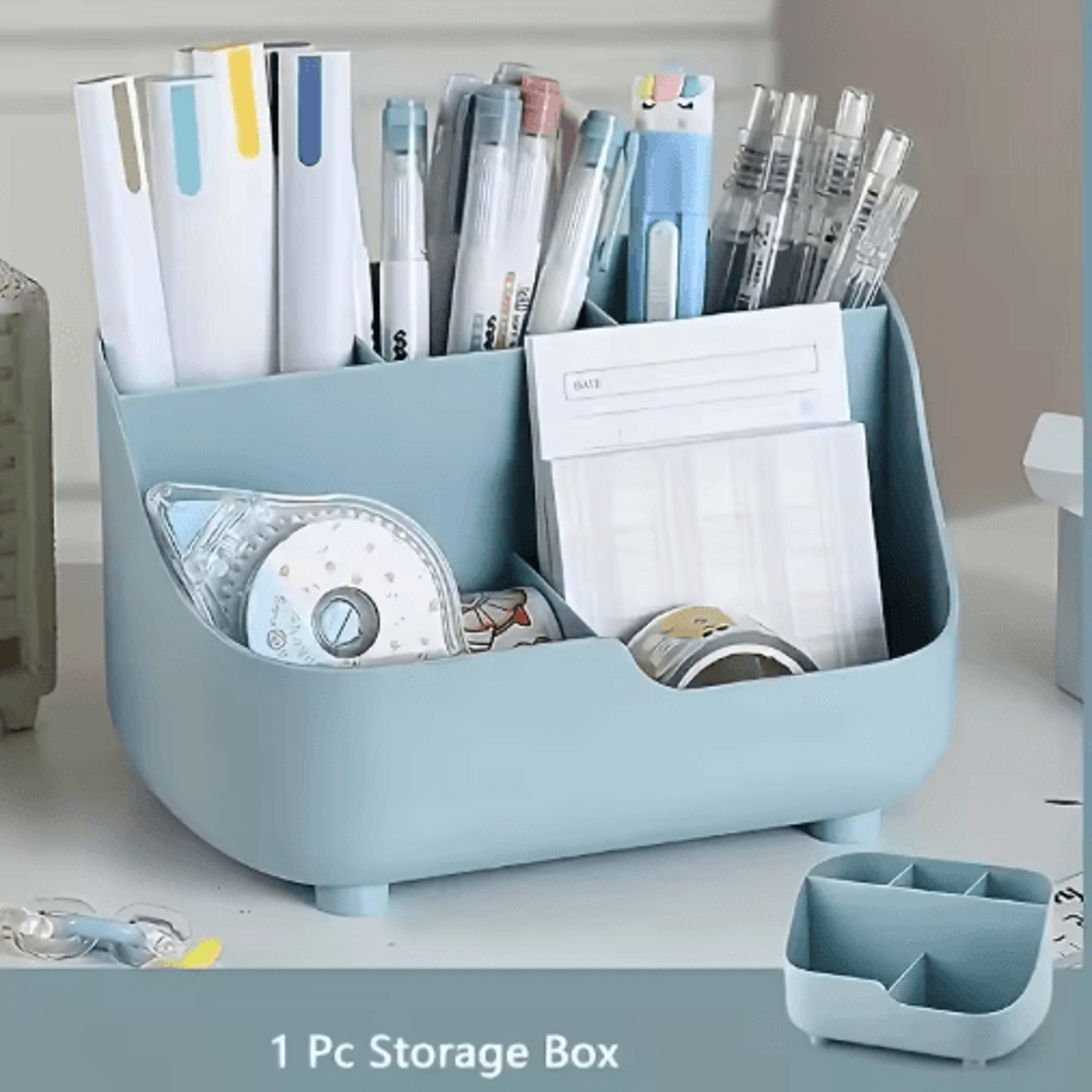 Large Capacity Desktop Storage Organizer With MultiCompartment Design 2
