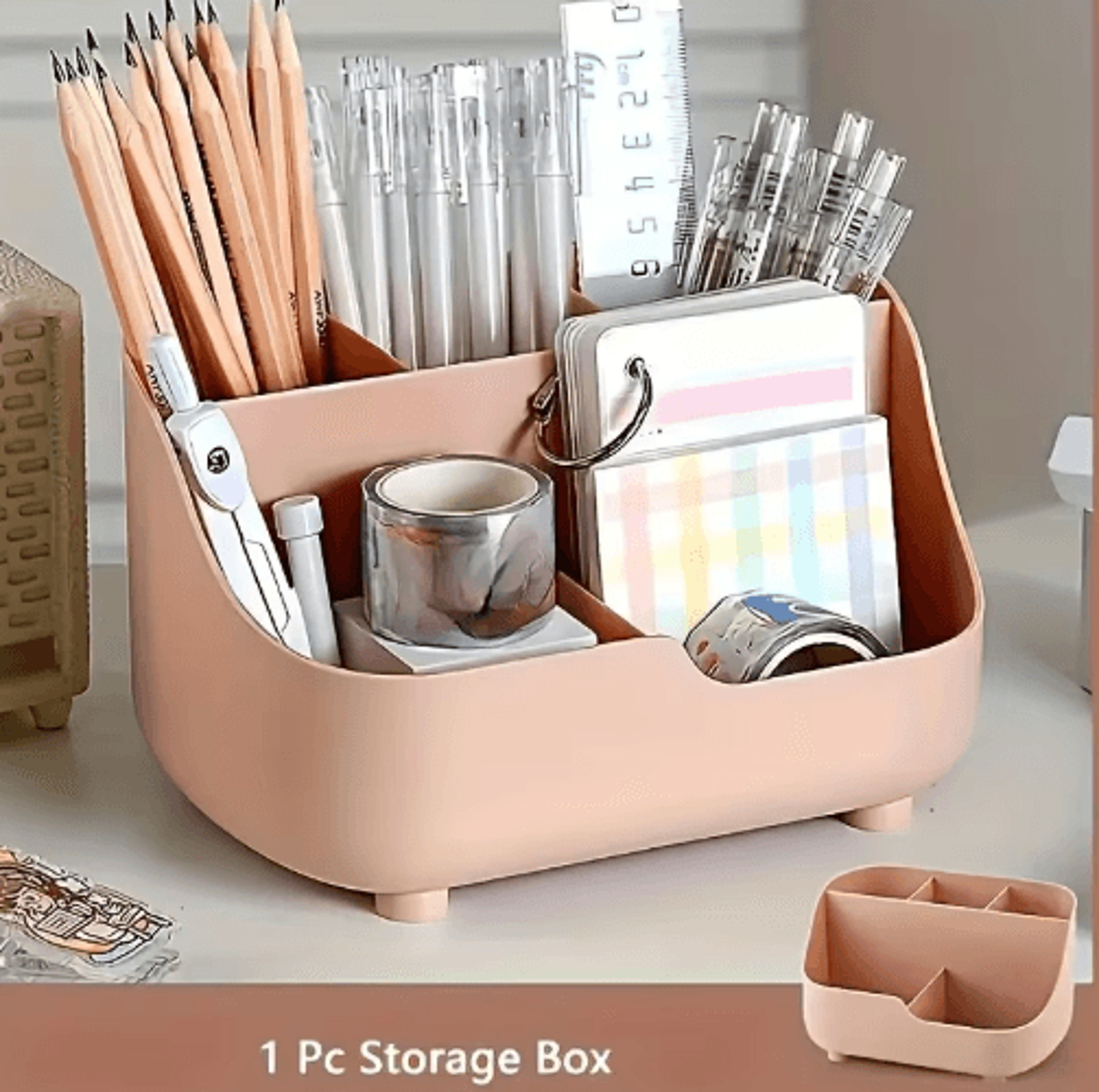 Large Capacity Desktop Storage Organizer With MultiCompartment Design 7