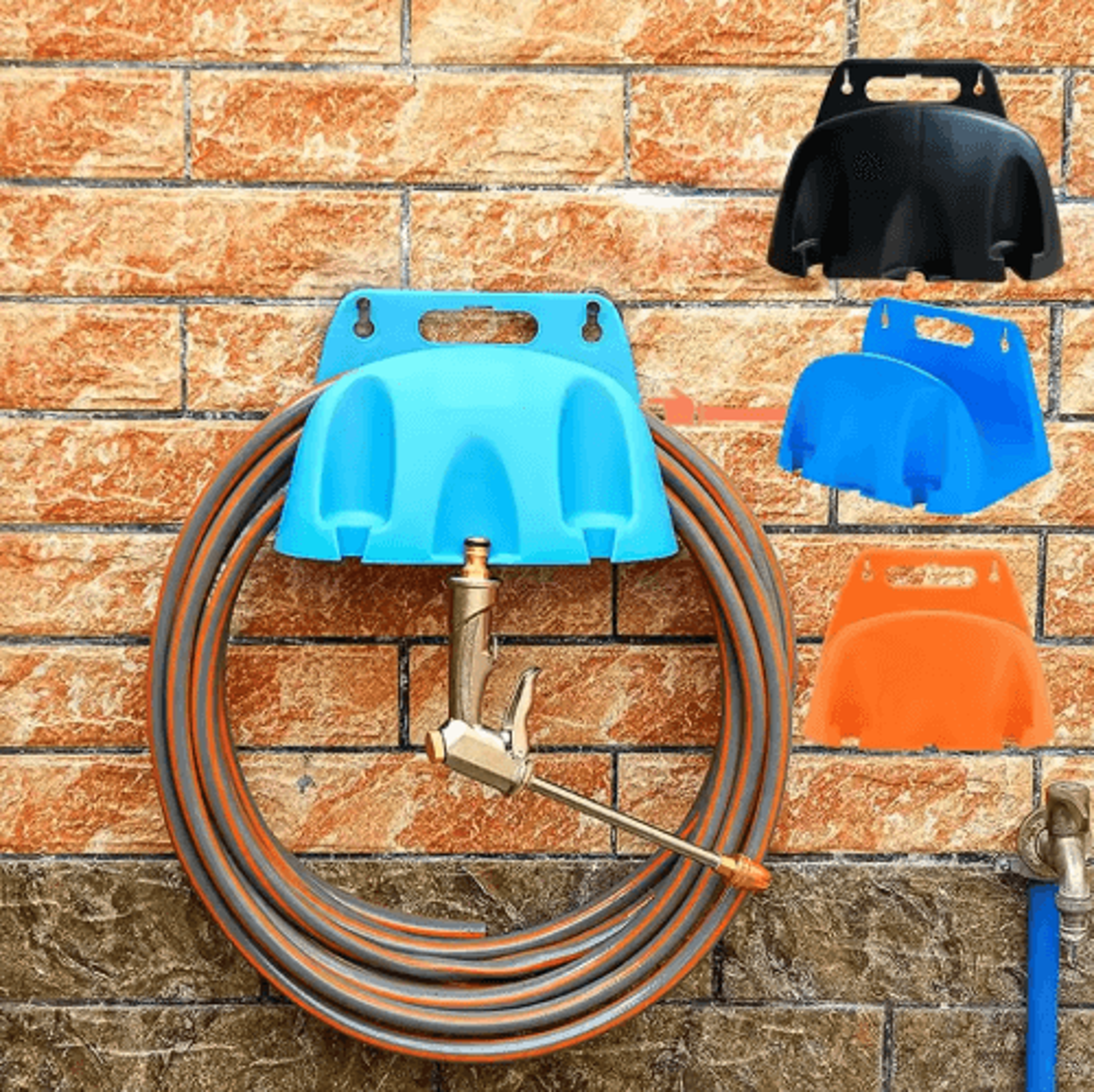 Wall Mounted Garden Hose Holder For Tidy  SpaceSaving Storage 3