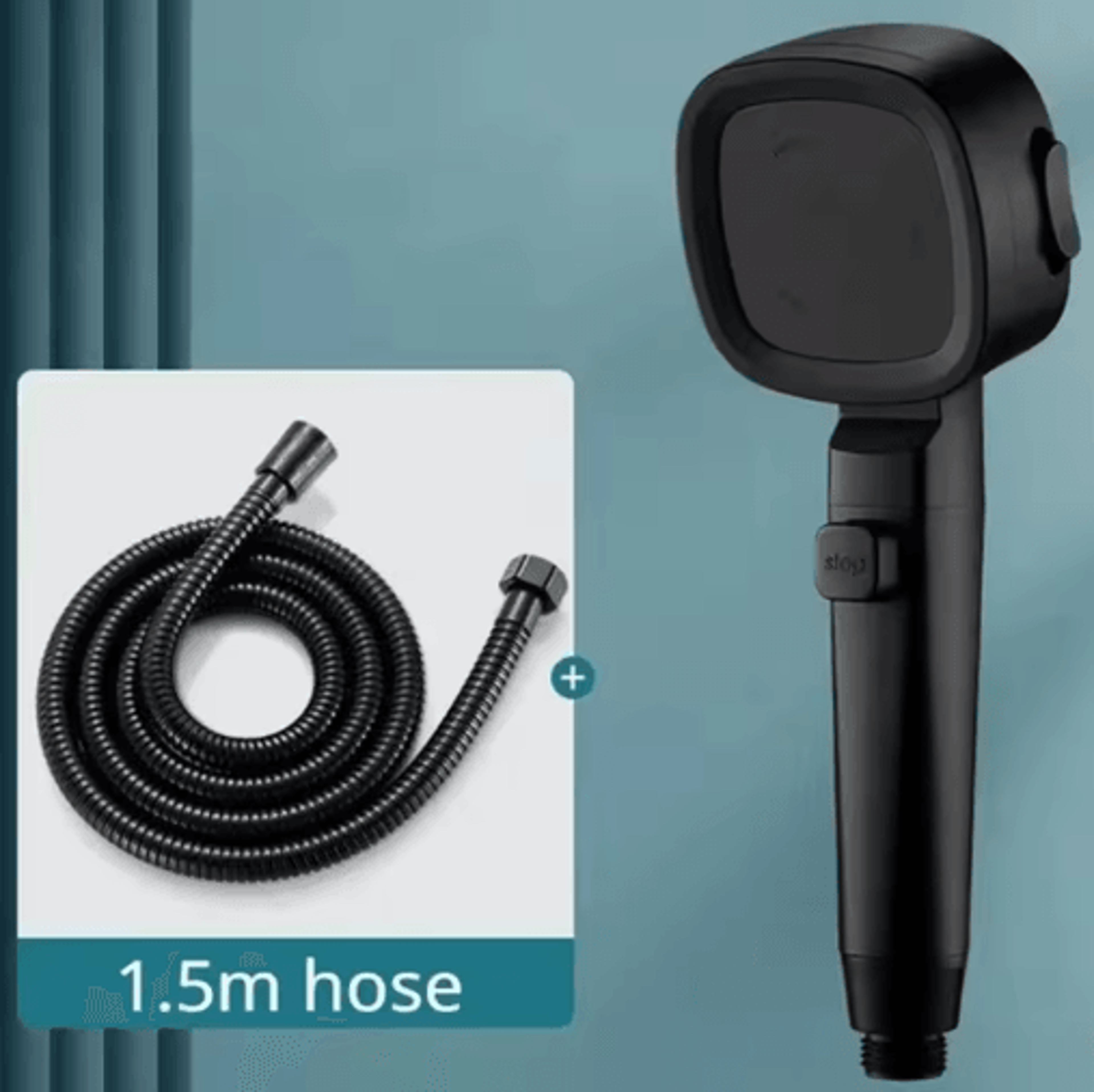 High Pressure 3Mode Shower Head With Water Saving  OneTouch Control 3