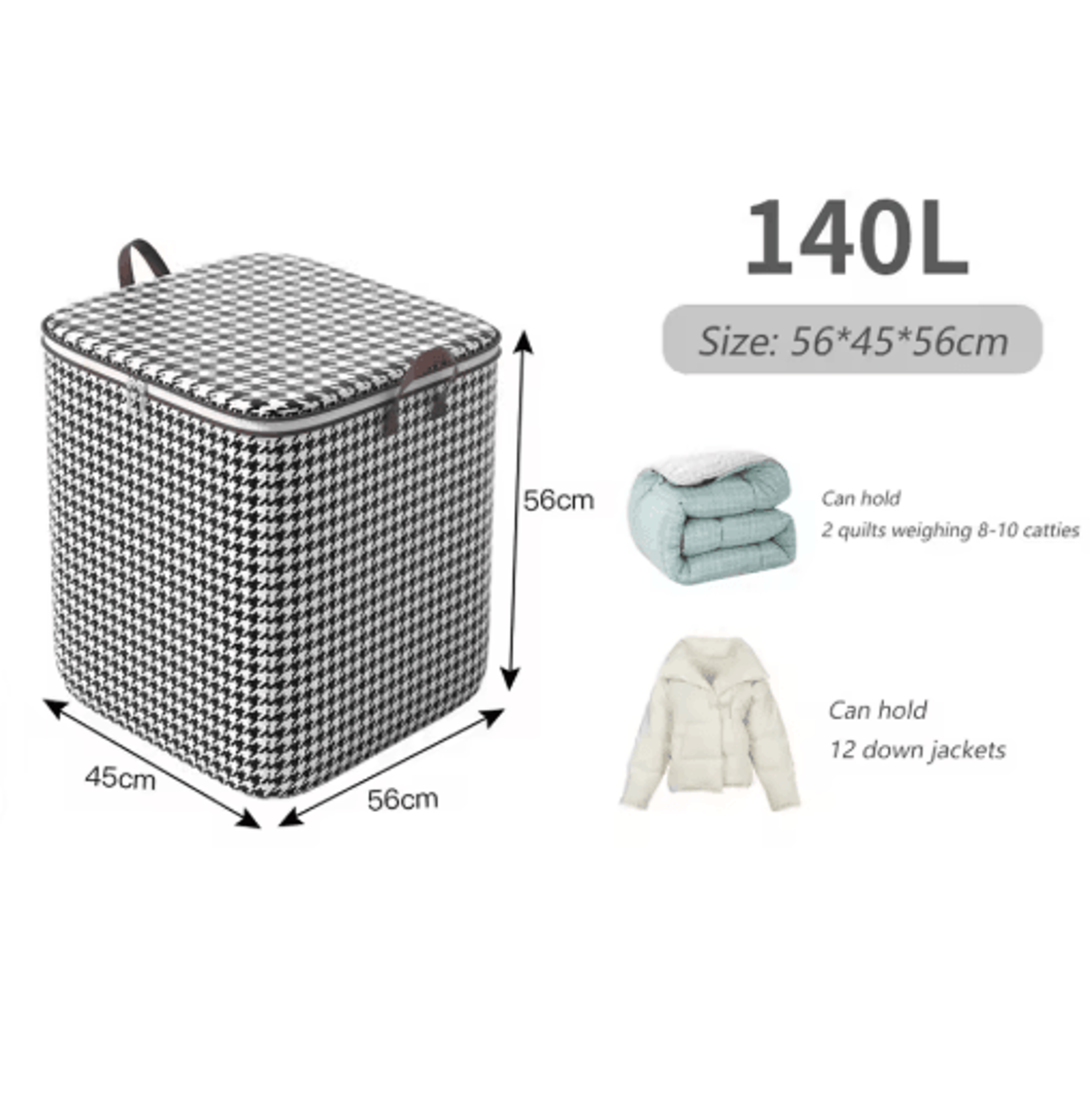 Large Capacity Foldable Clothes Storage Bag For Easy Wardrobe Organization 4