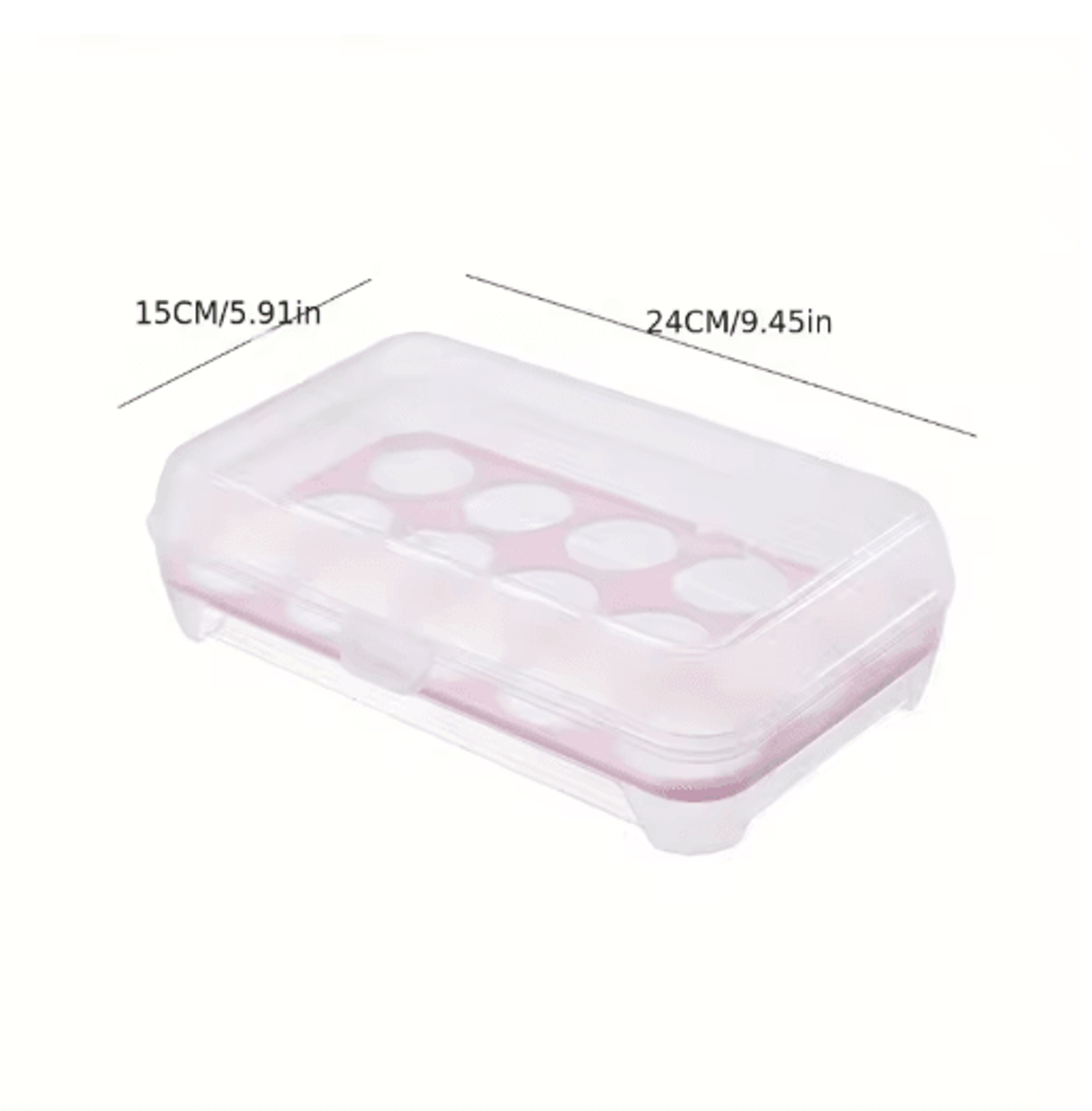 Large Capacity Egg Storage Container For Refrigerator Organization 3