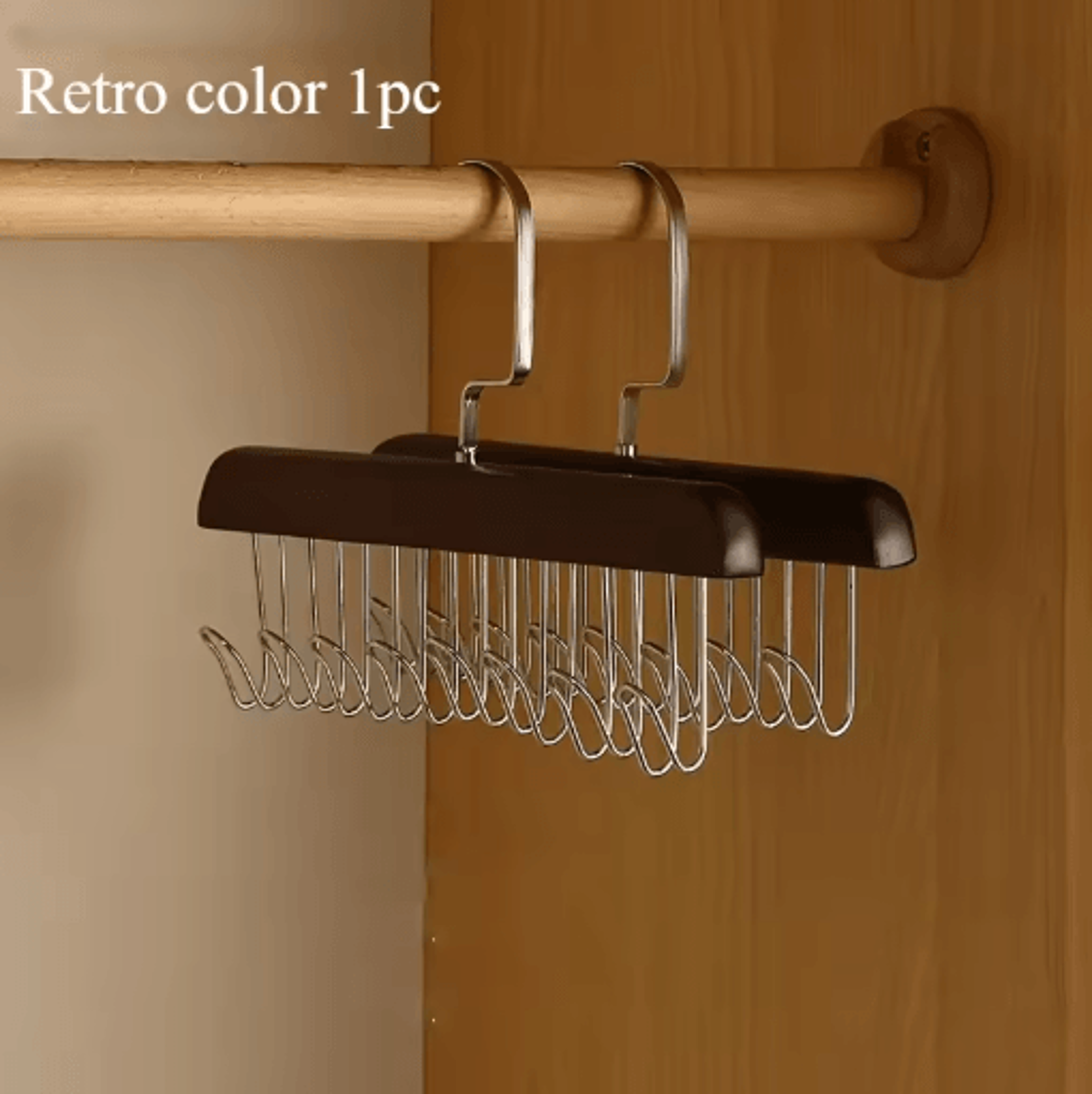 MultiFunction Clothes Hanger For Belts Ties Hats  Accessories 2