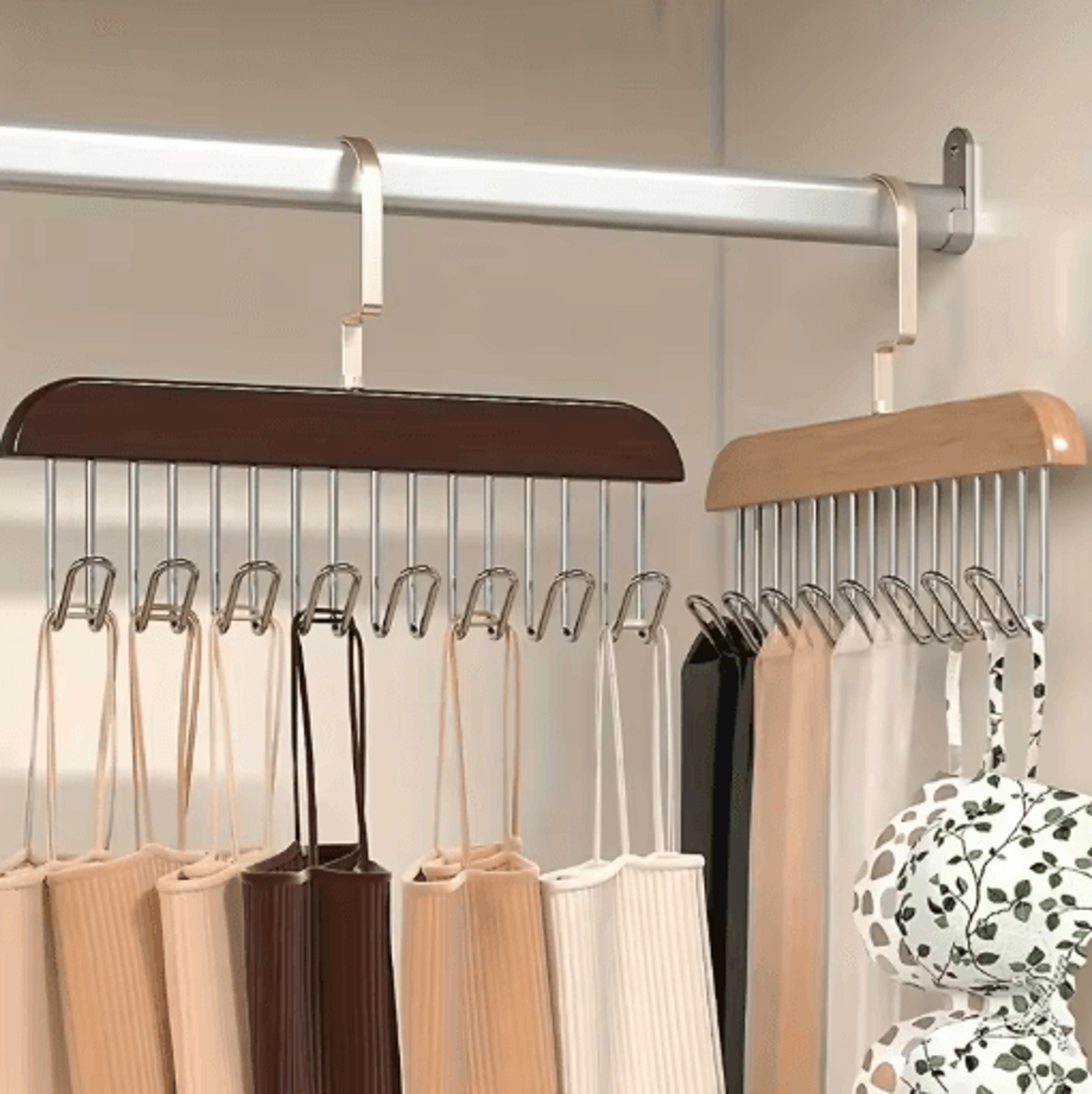 MultiFunction Clothes Hanger For Belts Ties Hats  Accessories 3
