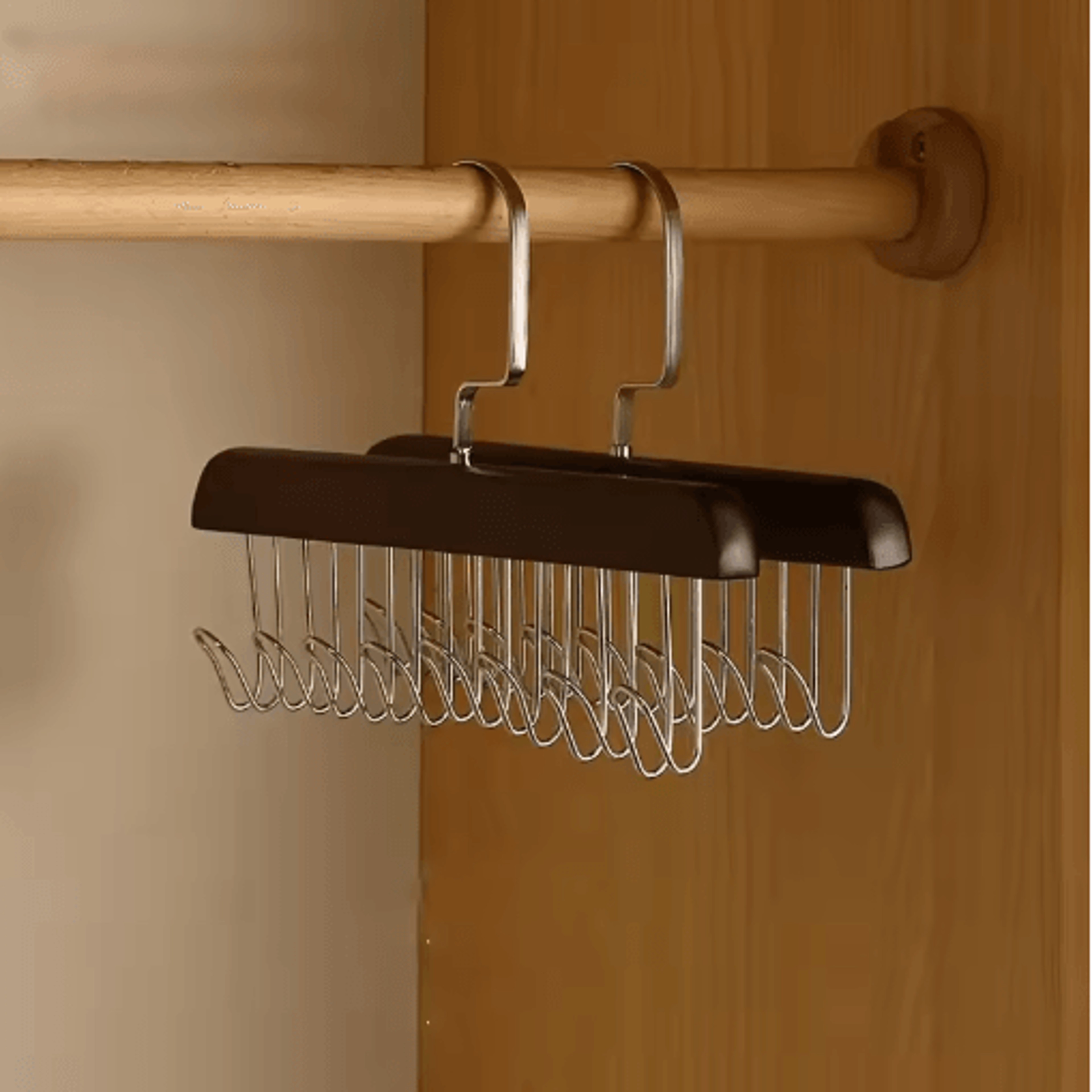 MultiFunction Clothes Hanger For Belts Ties Hats  Accessories 4