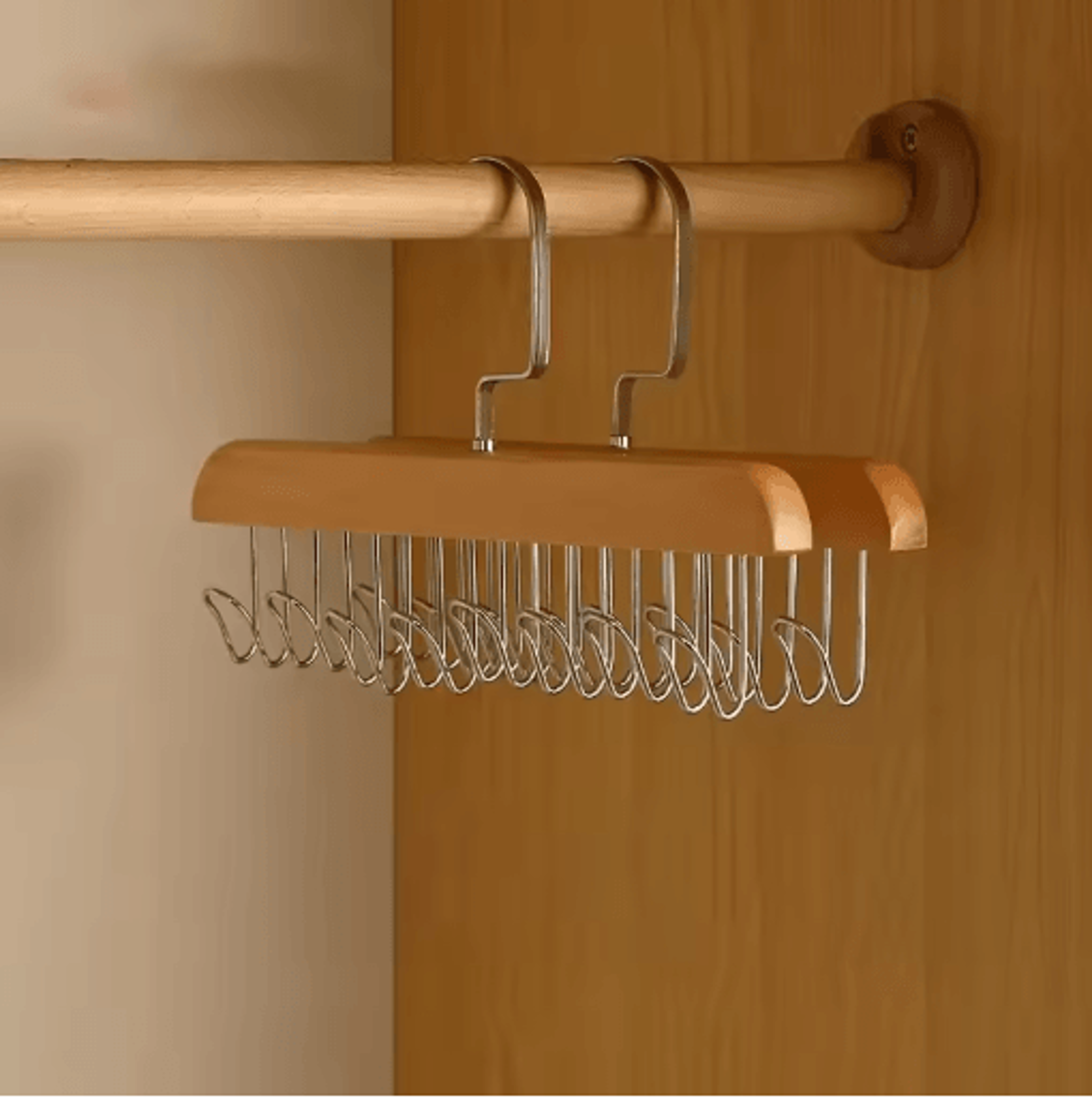 MultiFunction Clothes Hanger For Belts Ties Hats  Accessories 5