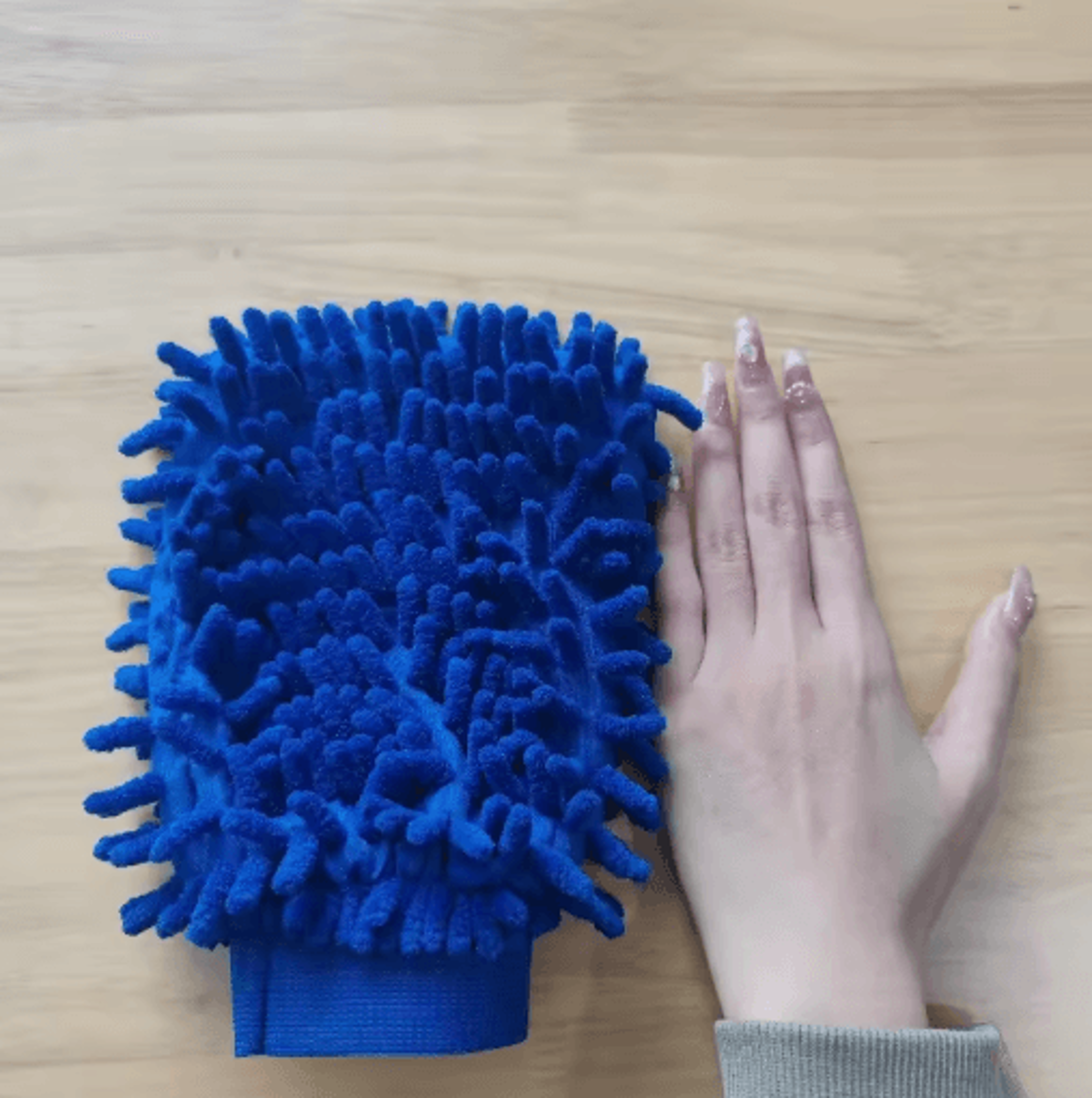 Scratch Free Microfiber Car Cleaning Glove For Safe  Easy Washing 5