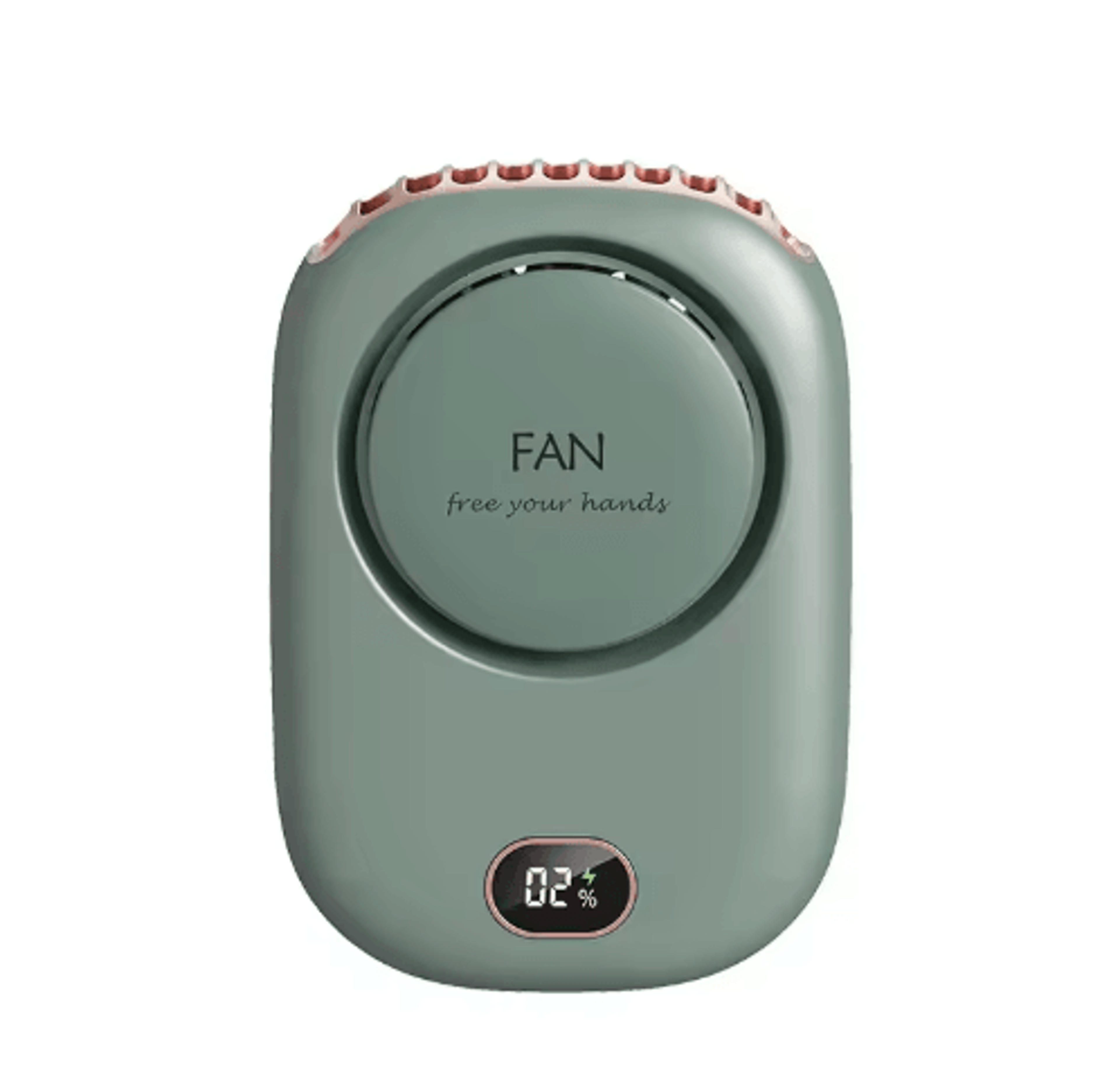 Mini Bladeless Portable Fan  USB Rechargeable UltraQuiet Handheld Cooling Fan 3