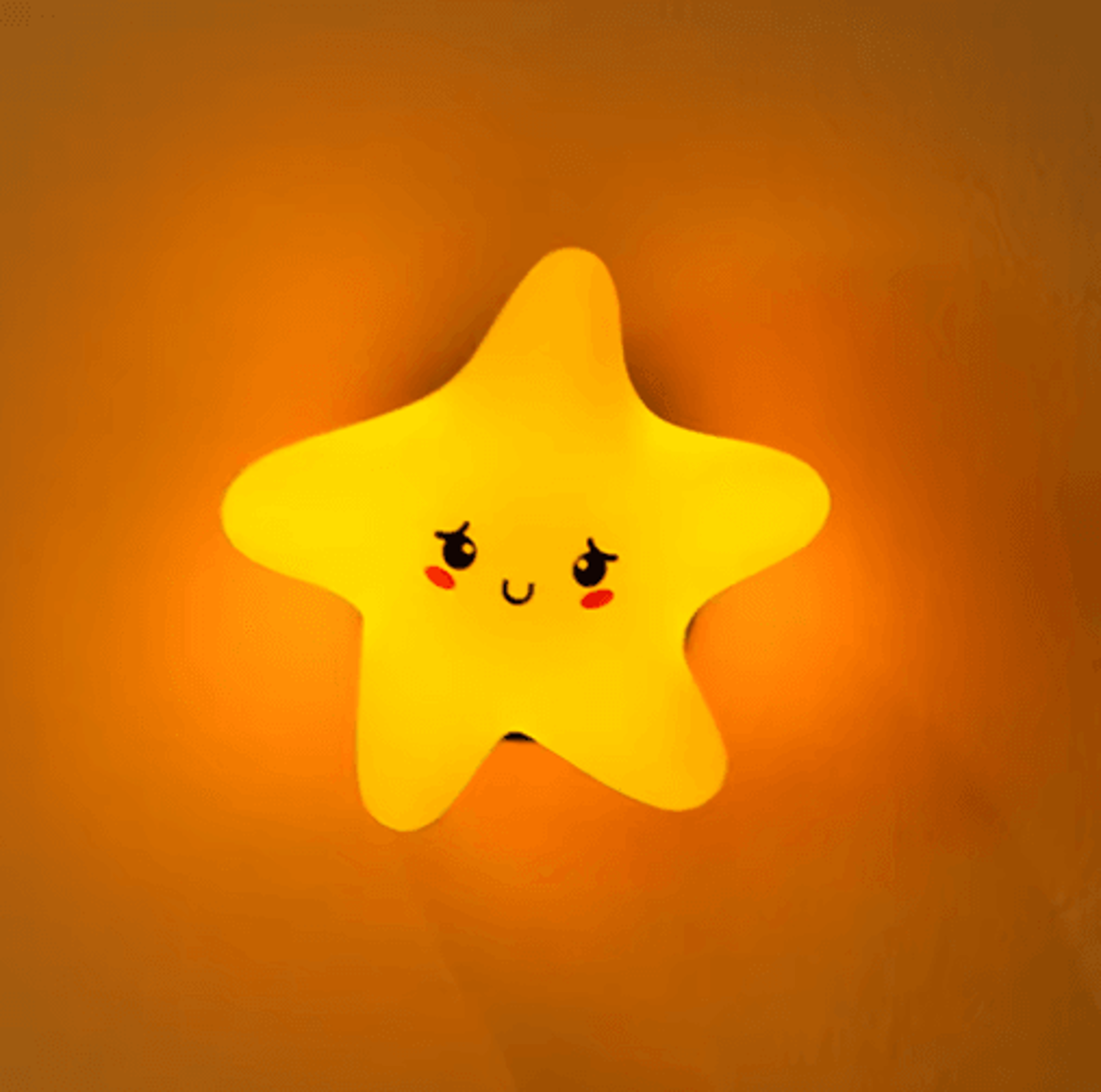 Silicone LED Cloud  Star Baby Night Light For Nursery  Bedside Comfort 2