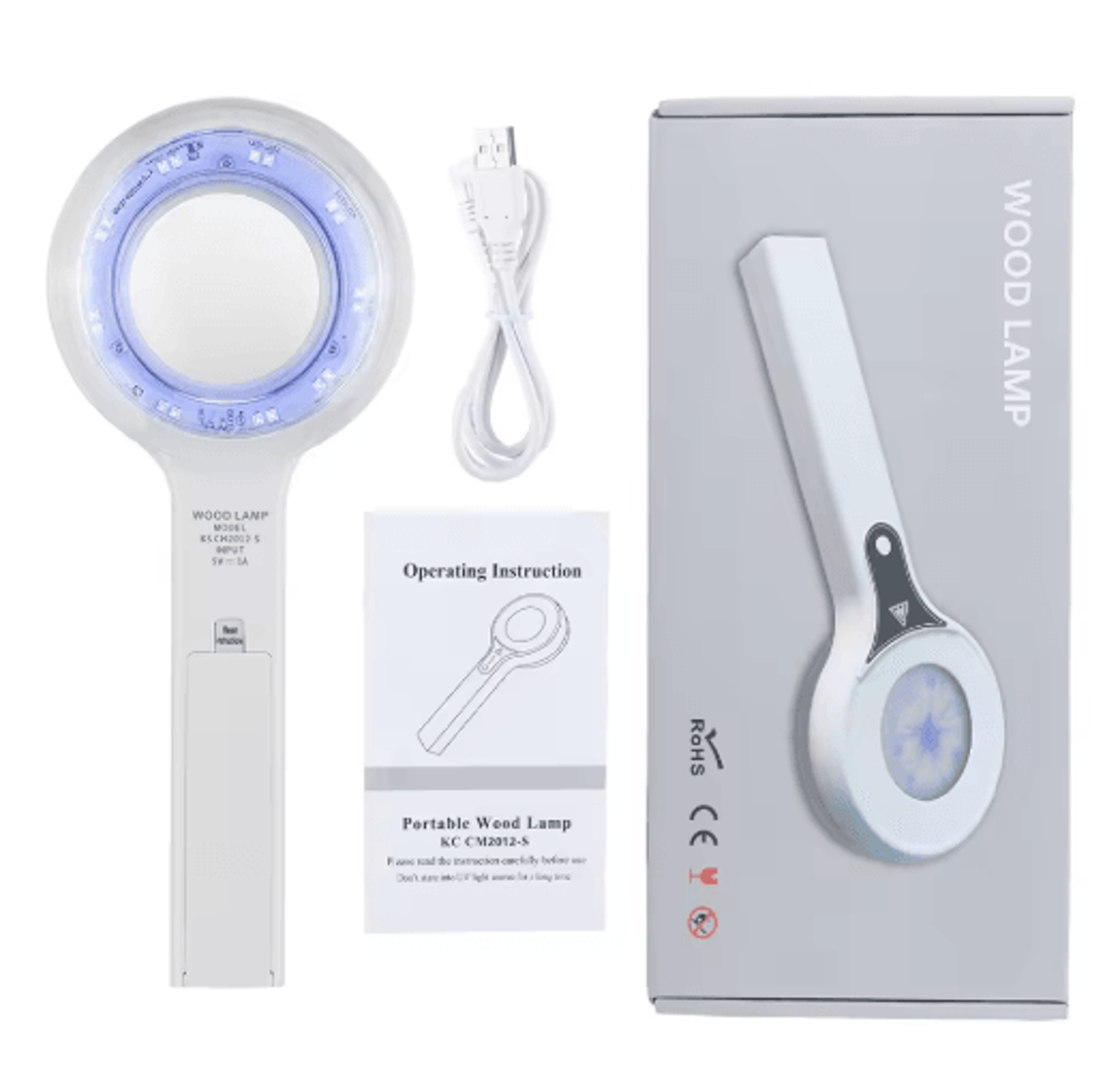 ProGlow UV Woods Lamp Skin Analyzer  Professional Skin Analysis Lamp For Facial Diagnostics 1