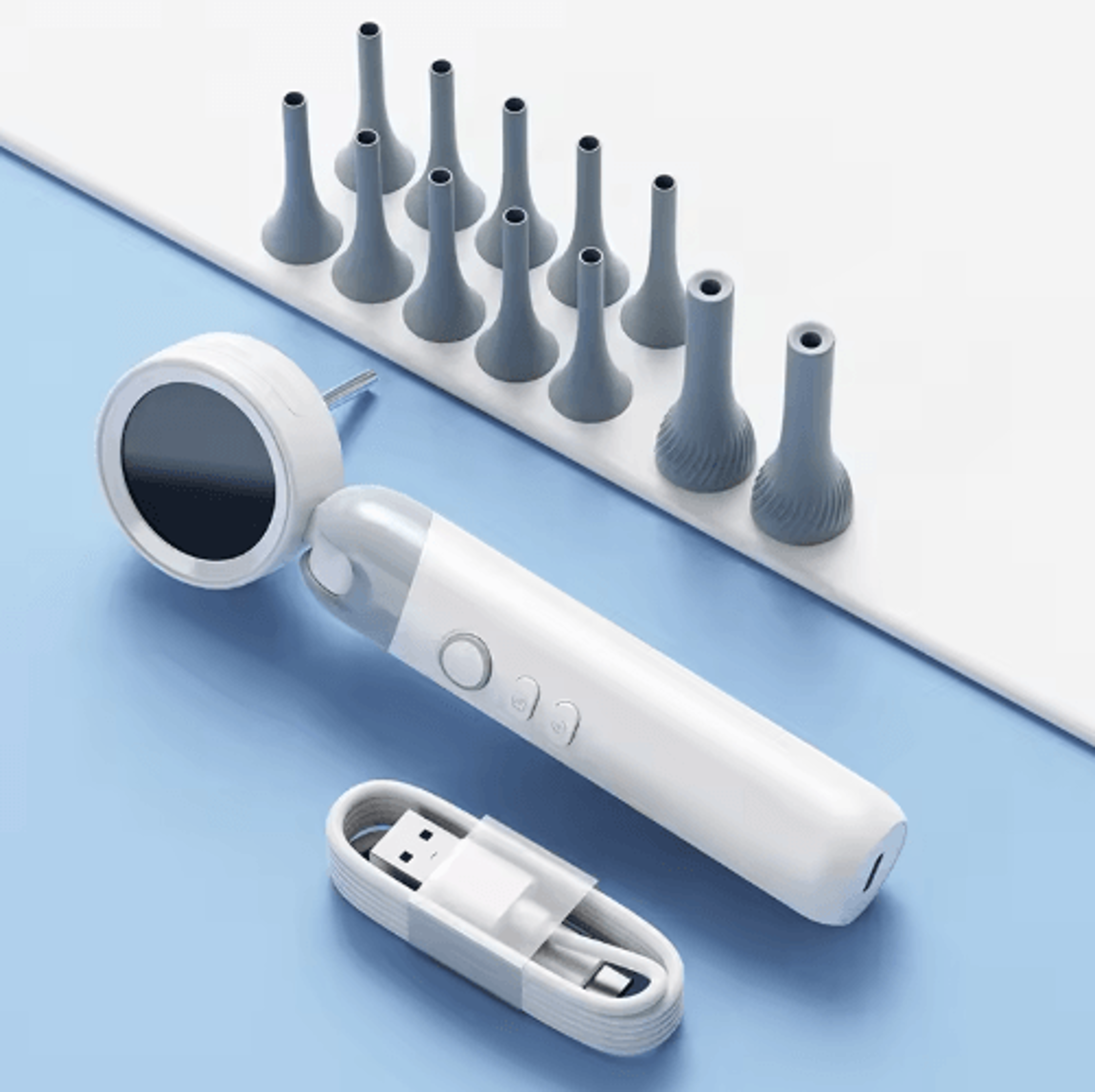 Portable Ear Camera With 138 Display  HD Ear Inspection Camera With MultiUse Cleaning Kit 2