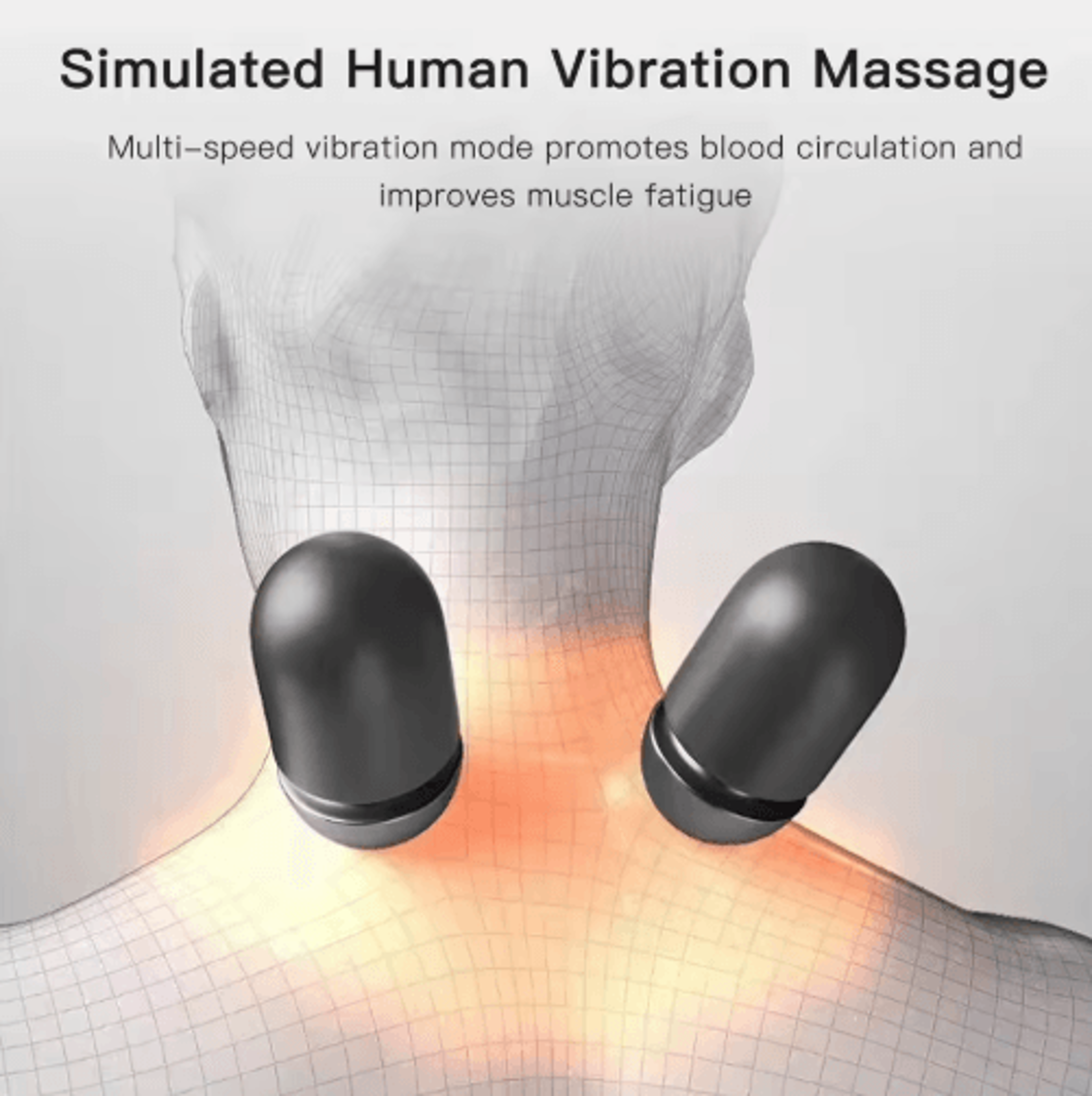 Electric Neck Traction Pillow Massager With Heat  Ergonomic Neck Massager Pillow For Cervical Relie 7