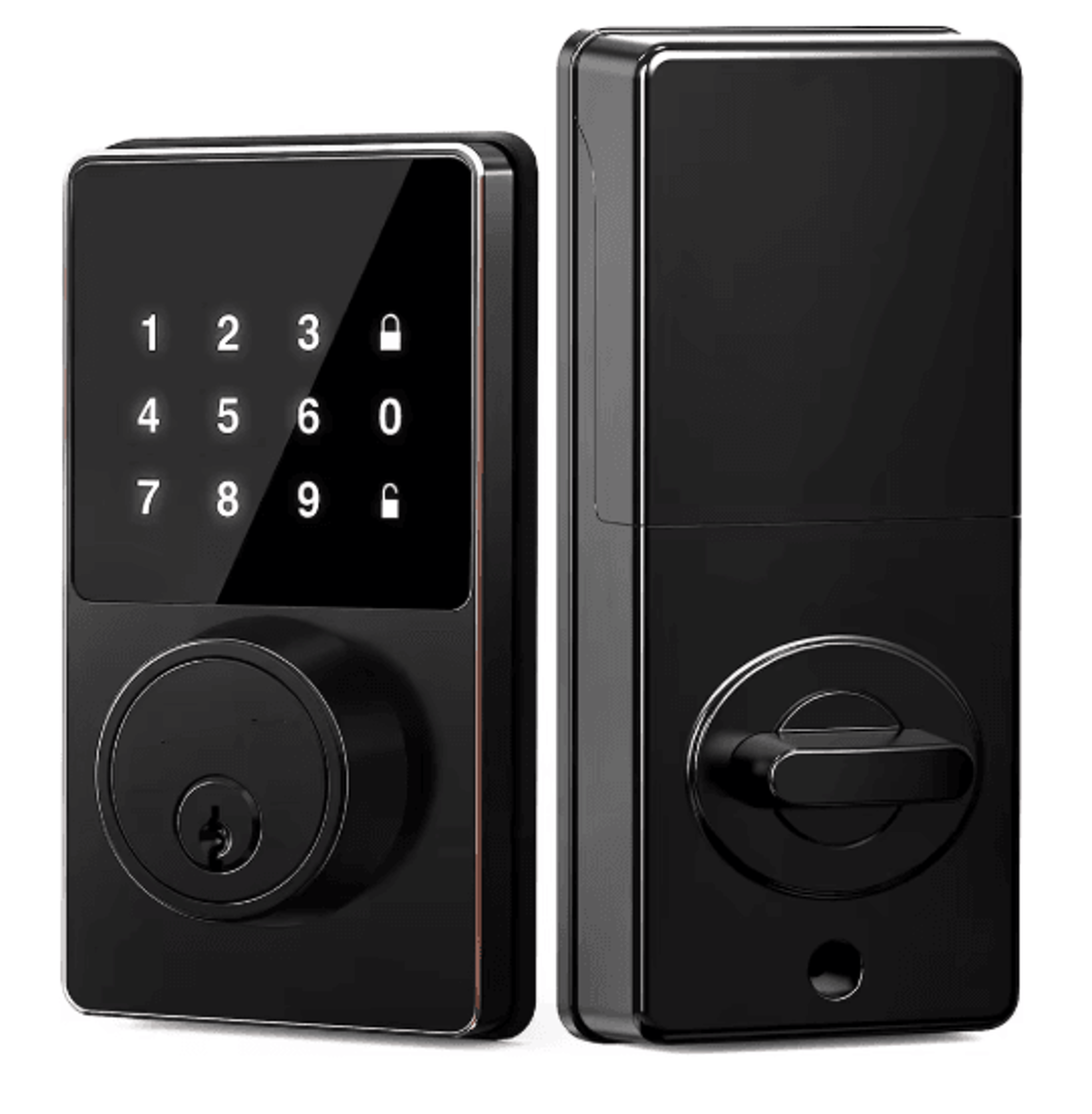 Smart Keyless Door Lock With Touchscreen App Controlled Keyless Entry Door Lock With 50 User Codes 2