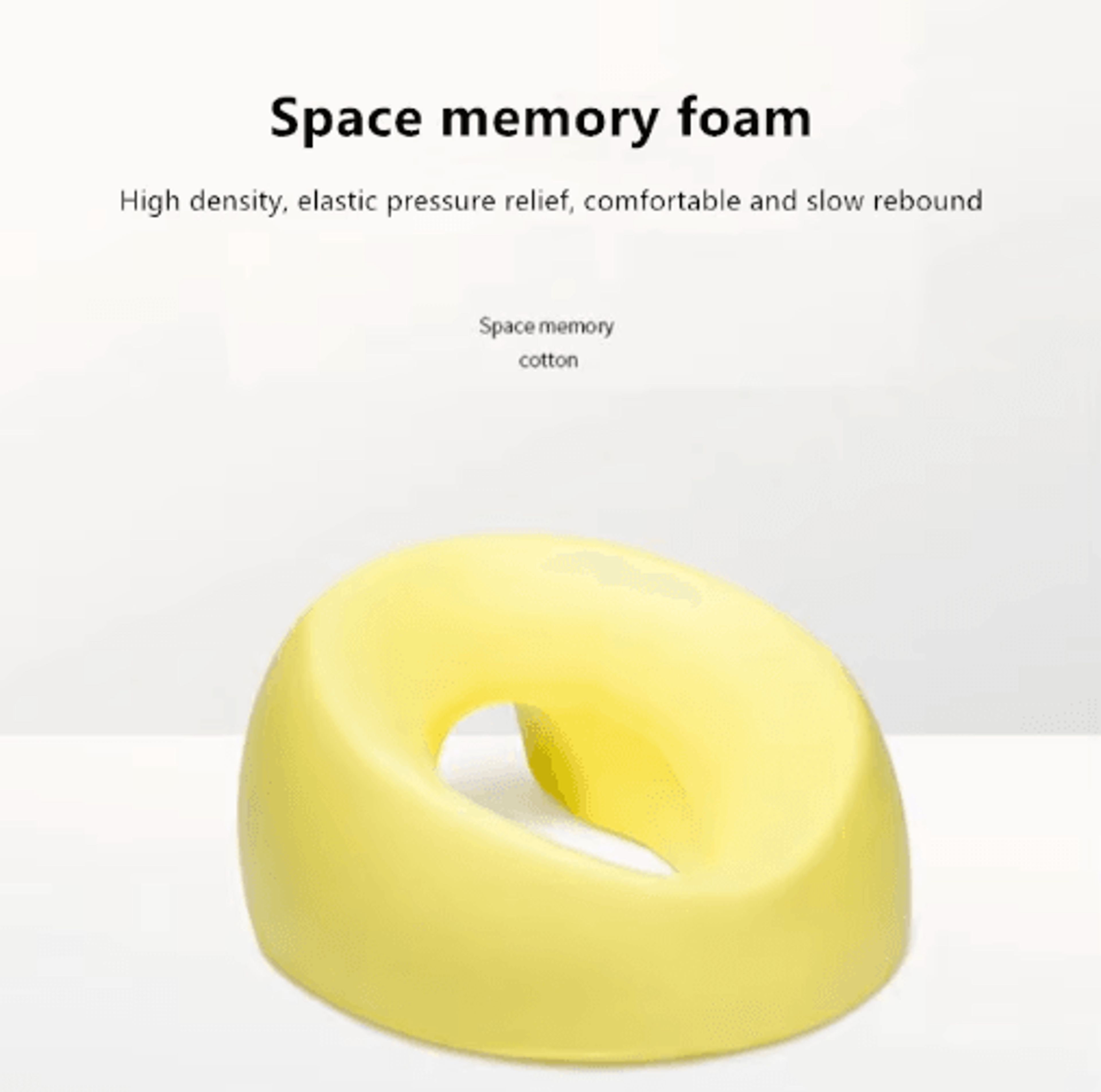 Ergonomic Memory Foam Face Rest Pillow Breathable Face Support Pillow For Salon Comfort  Relaxation 5