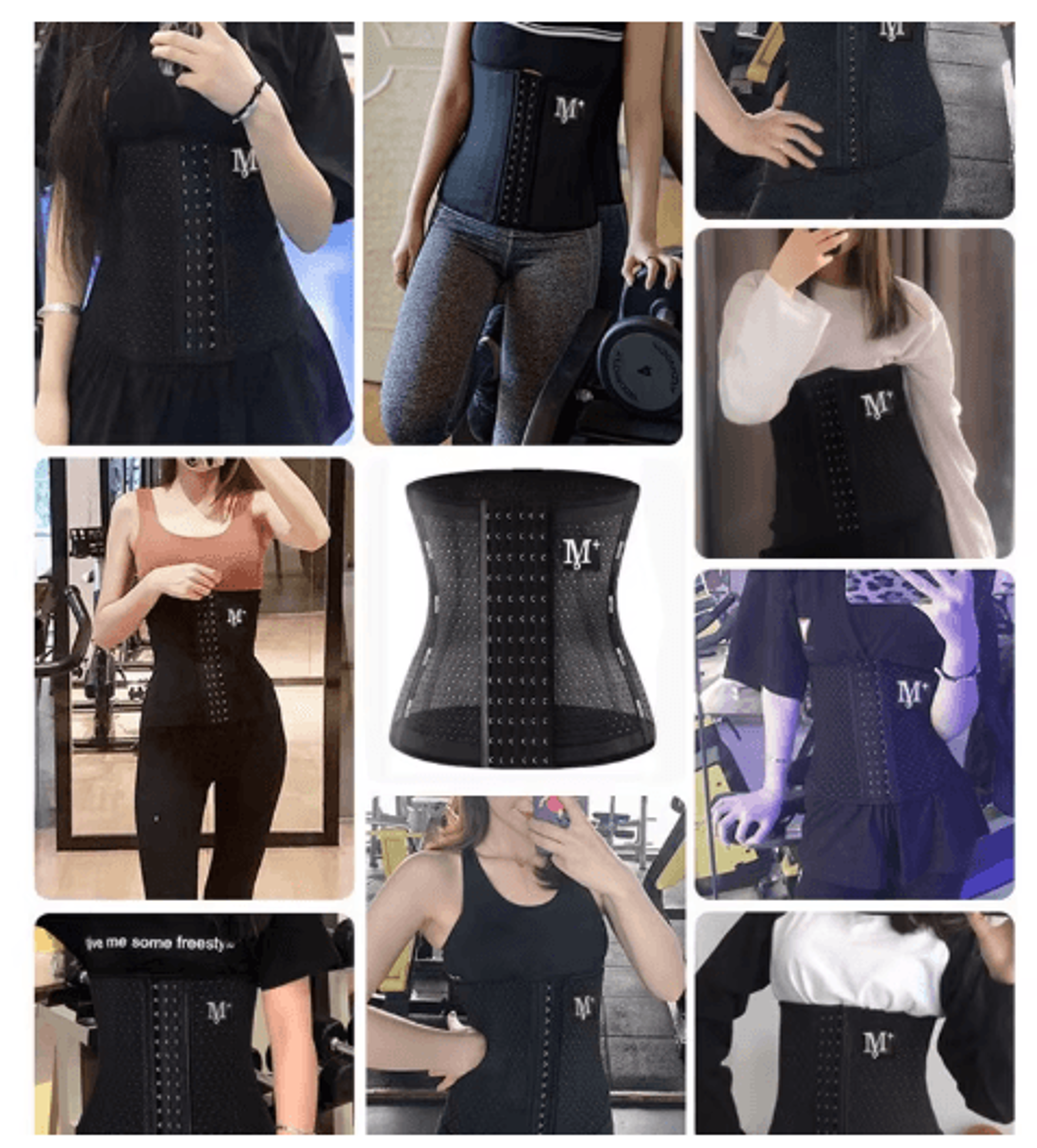 Womens Slimming Waist Trainer Belt  Adjustable Tummy Control Shapewear Corset 5