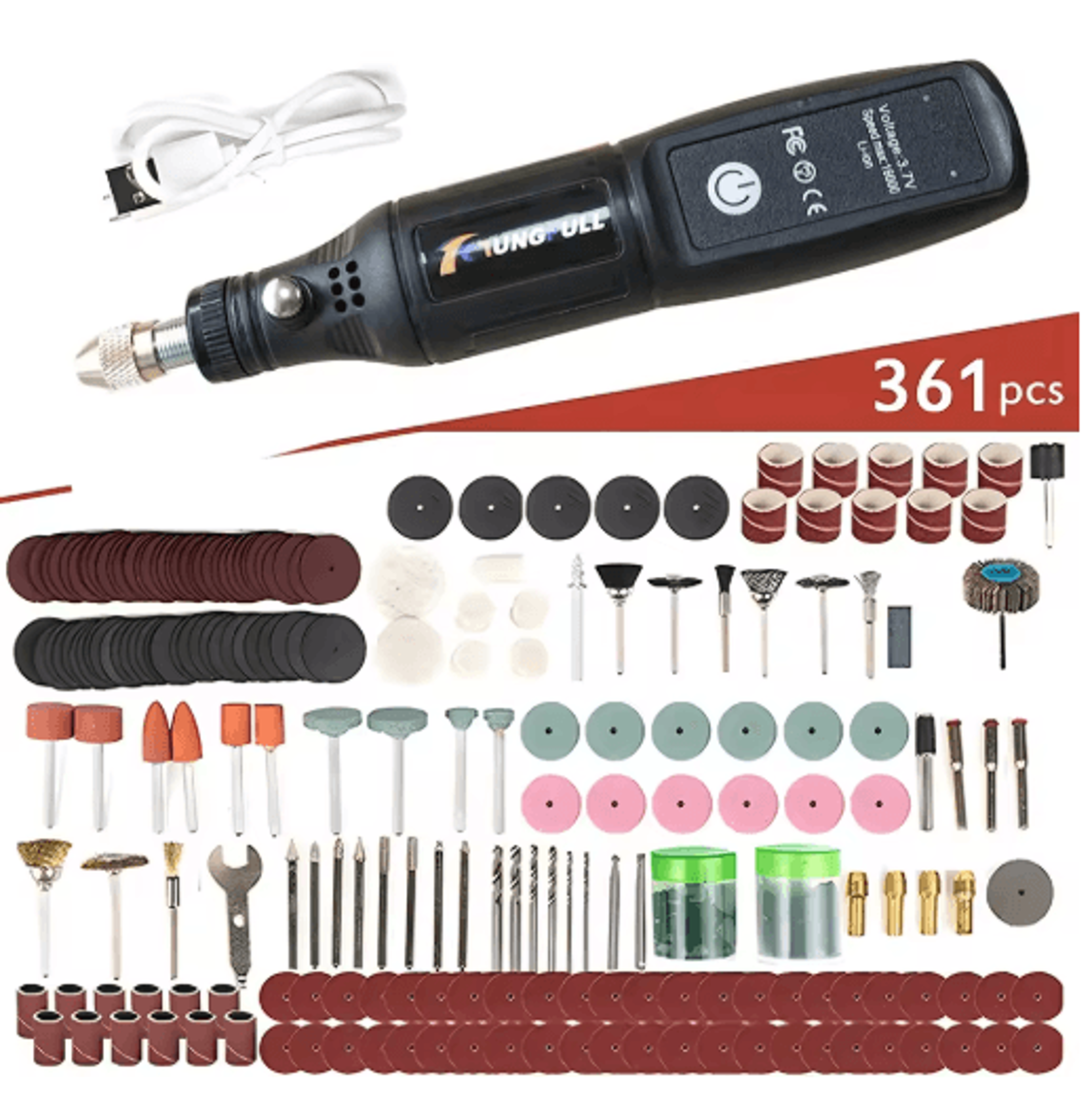 USB Wireless Mini Electric Drill  Handheld Engraving Pen Rotary Tool For Wood Metal  Glass 0