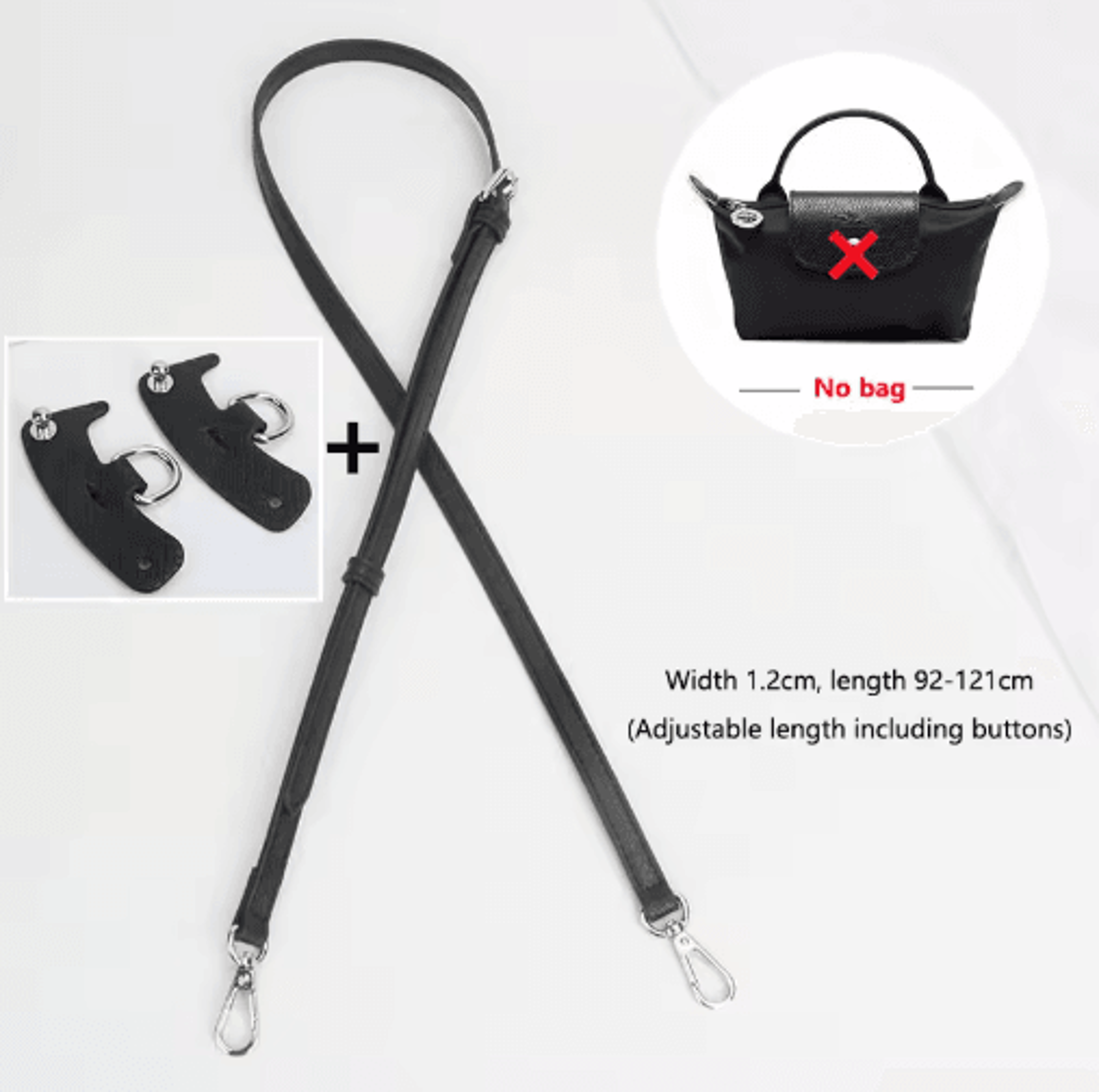 Adjustable Longchamp Bag Strap  Crossbody Conversion Shoulder Strap 100120cm 16