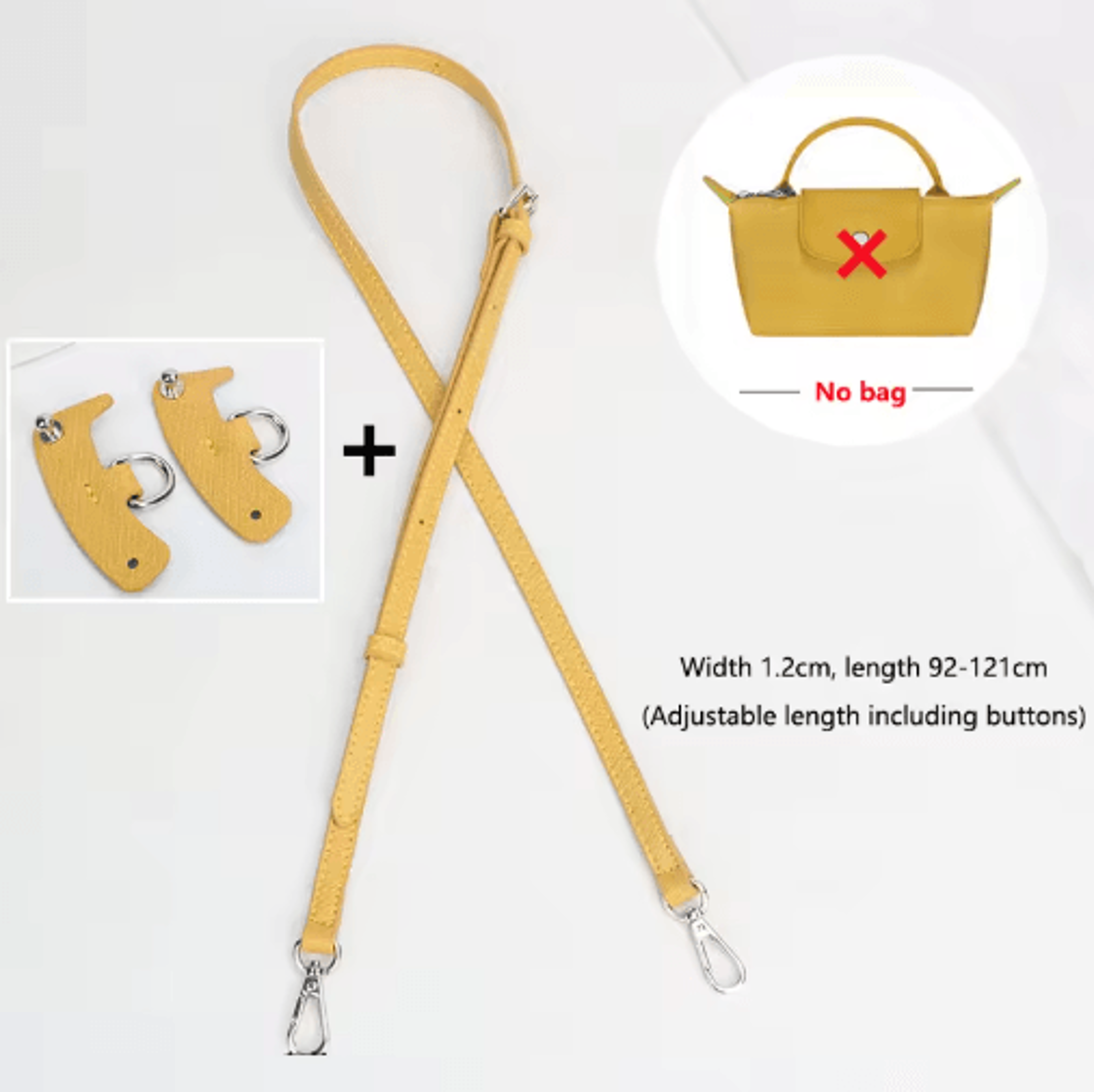 Adjustable Longchamp Bag Strap  Crossbody Conversion Shoulder Strap 100120cm 4