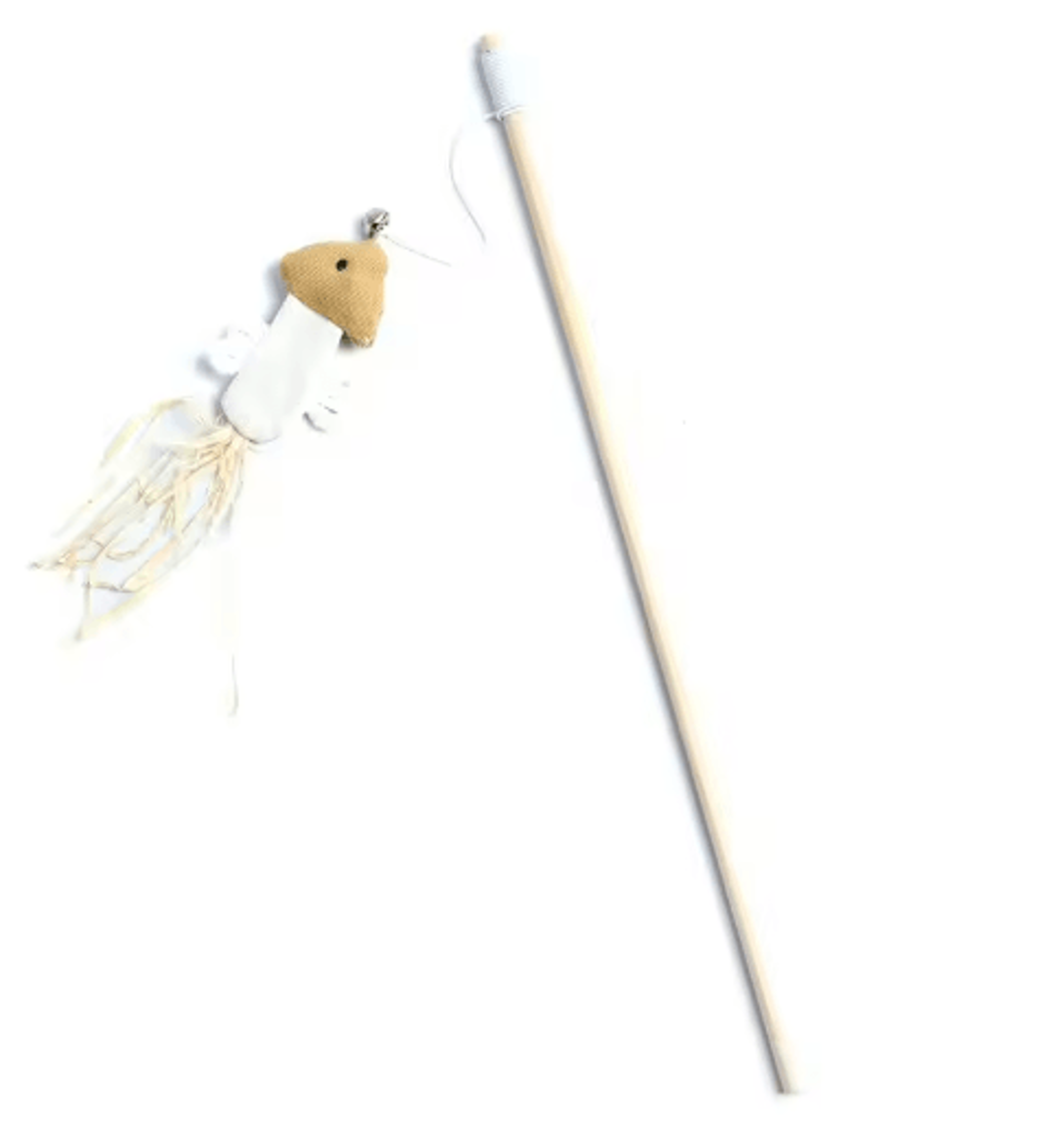Colorful Feather Cat Teaser Wand  Interactive Kitten Play  Exercise Toy 4