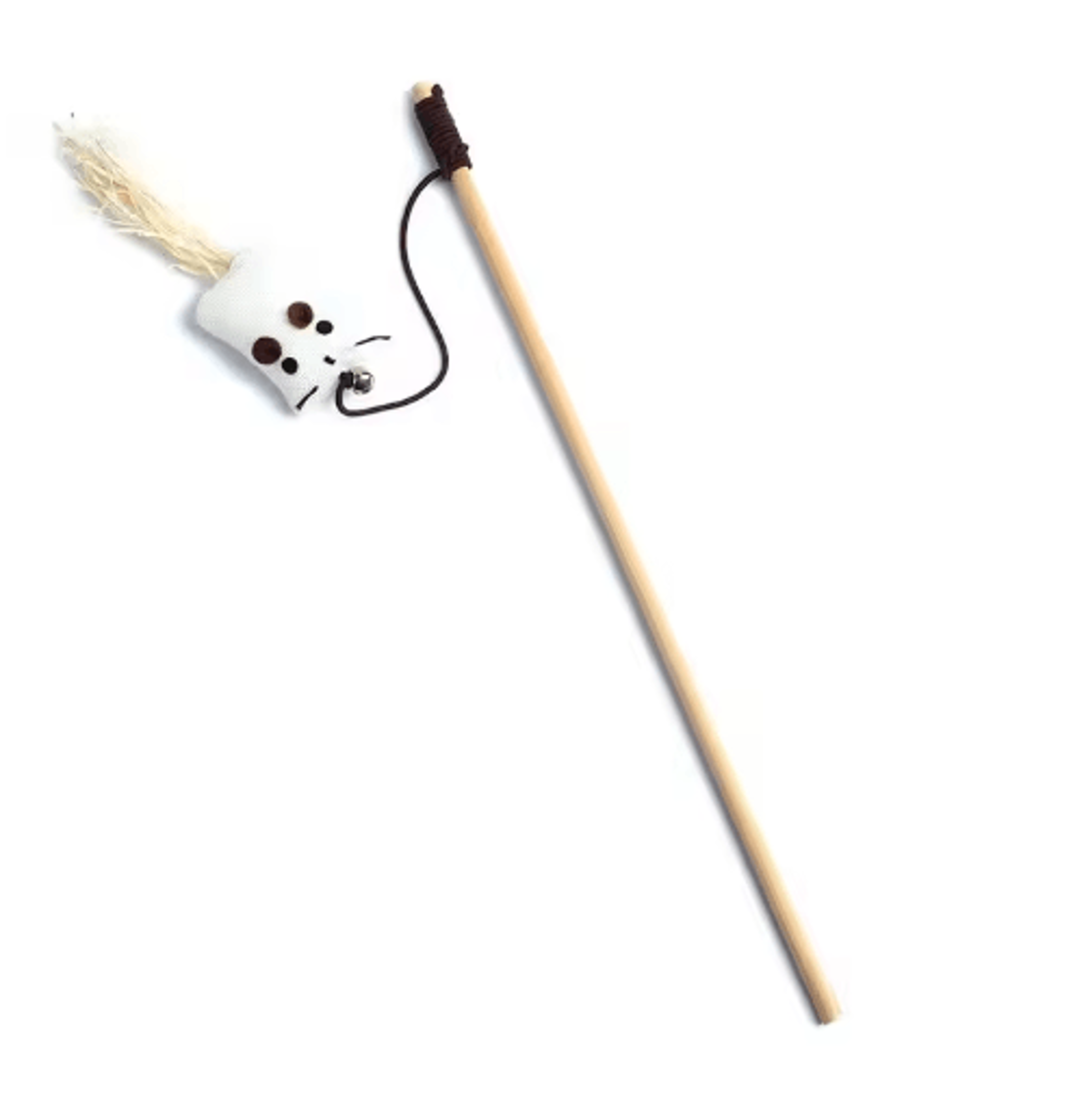 Colorful Feather Cat Teaser Wand  Interactive Kitten Play  Exercise Toy 5