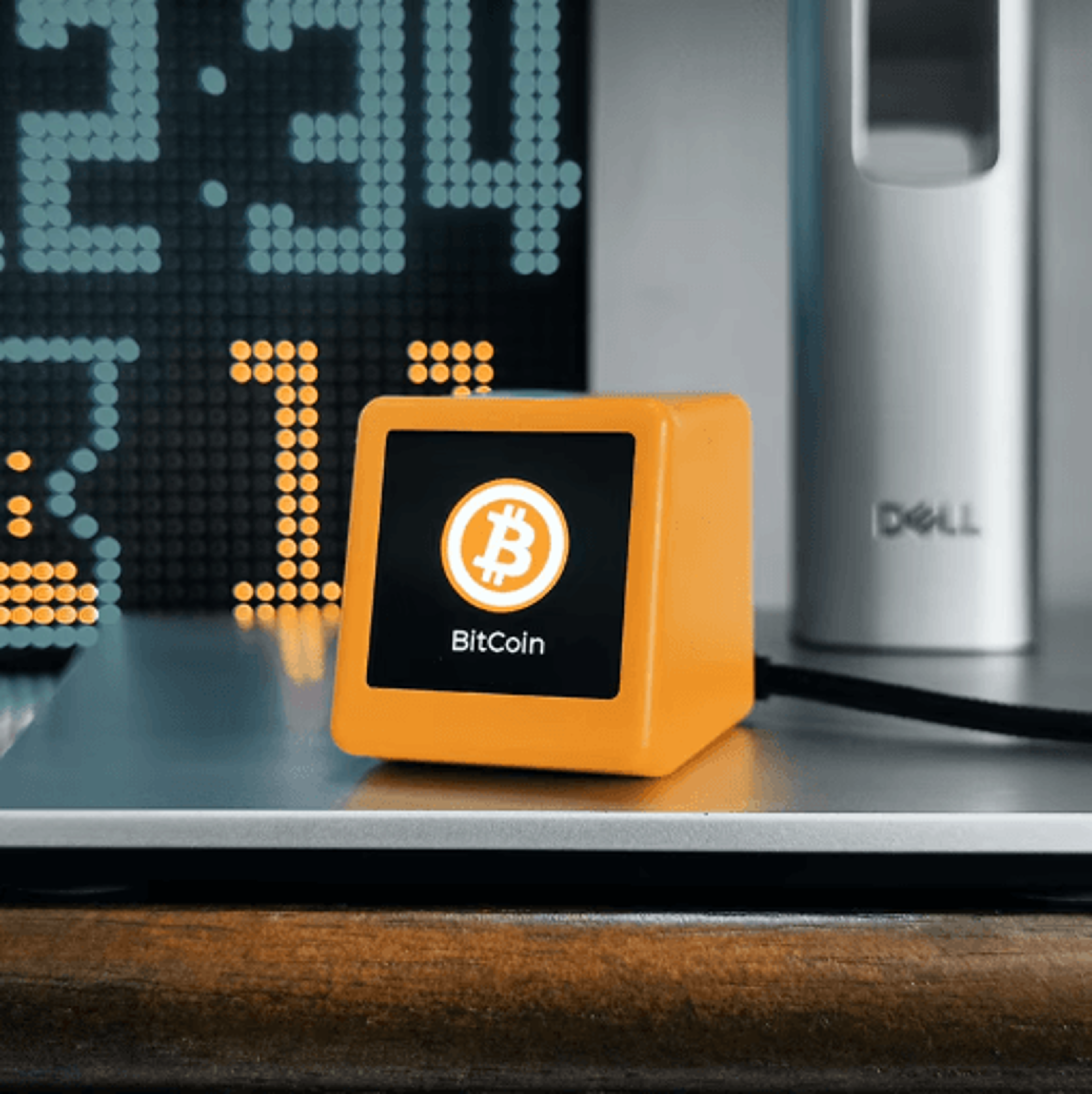 GeekMagic PRO Crypto Price Tracker Display  RealTime Bitcoin  Stock Desktop Ticker 0