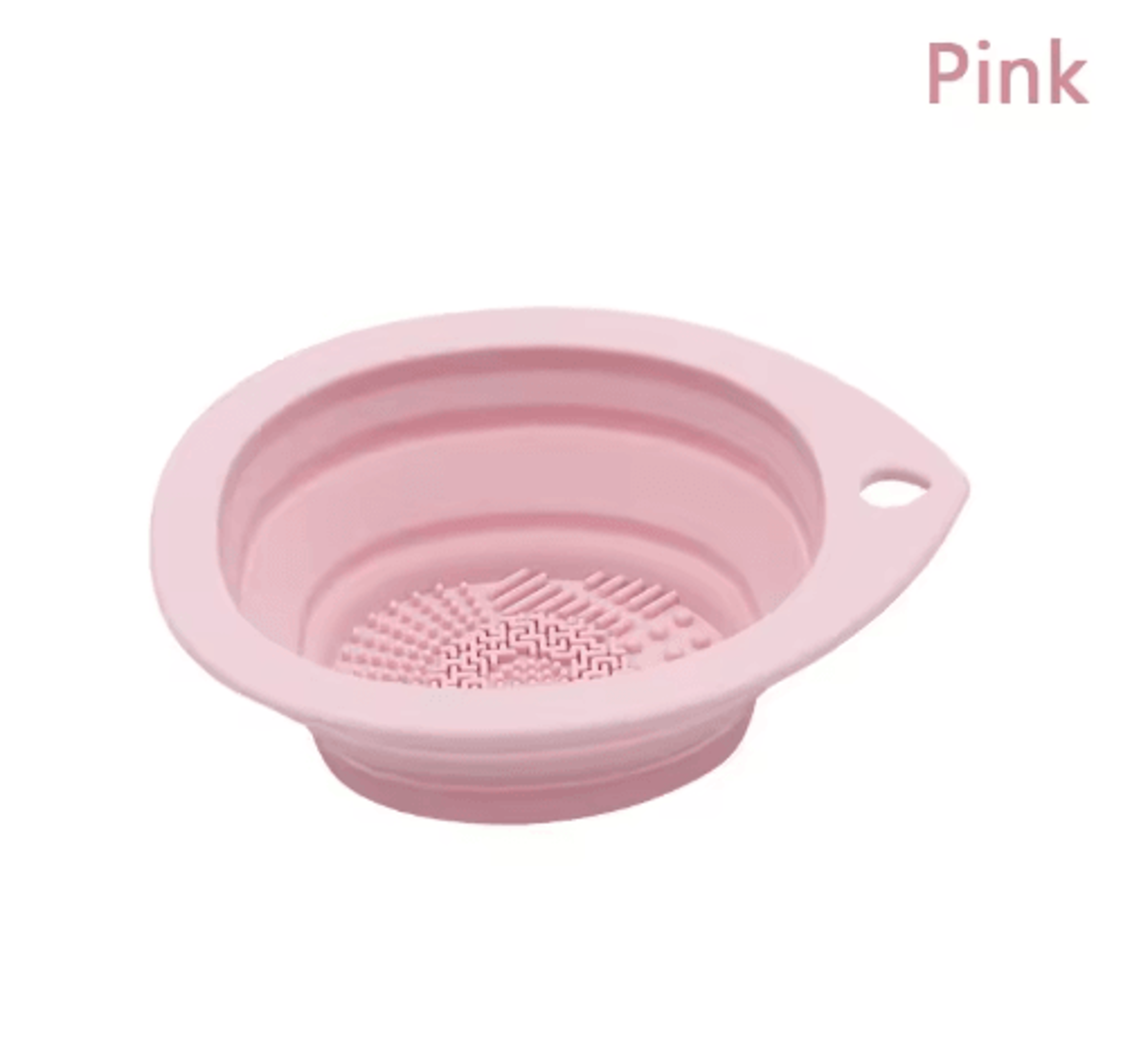 Silicone Makeup Brush Cleaner Bowl  Foldable Brush Washing  Scrubbing Tool 6