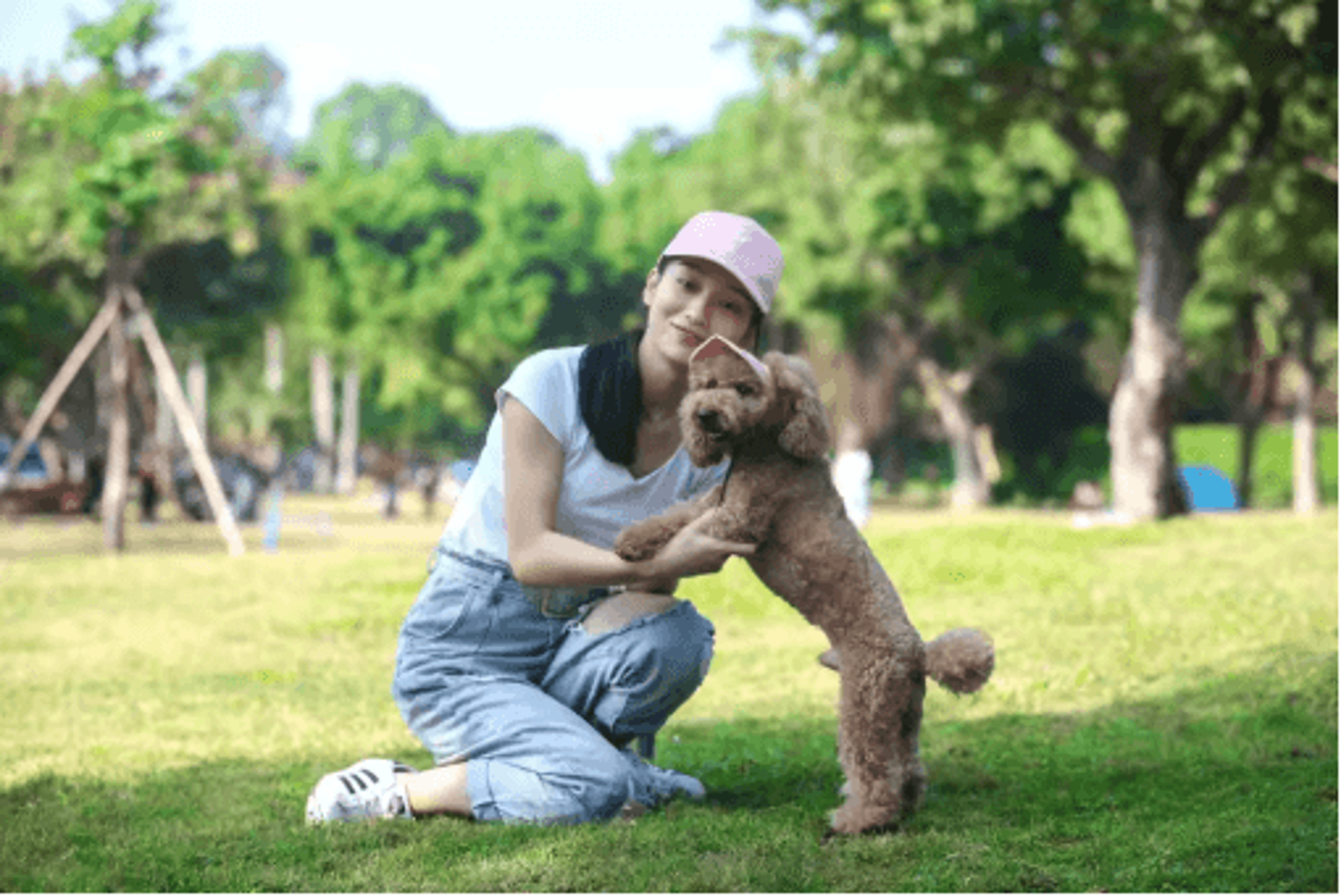 Adjustable Dog Baseball Cap Cute Pet Sun Hat With Ear Holes For Outdoor Use 9