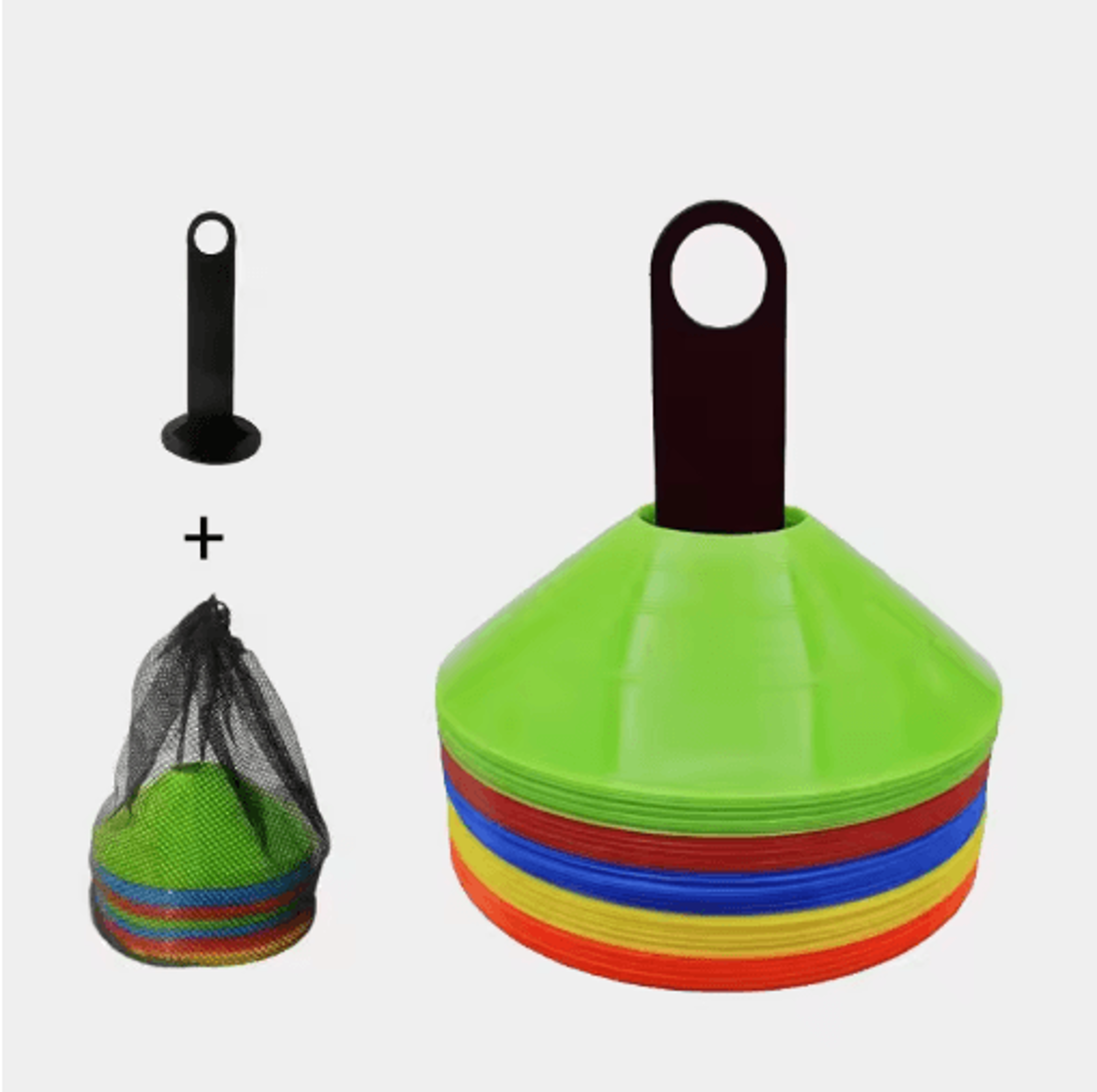Soccer Training Disc Cones Set 1050 PCS Agility Marker Cones For Speed  Footwork Drills 7